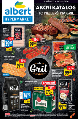 Albert  Hypermarket katalog Gril od 22.4. do 5.5.2026