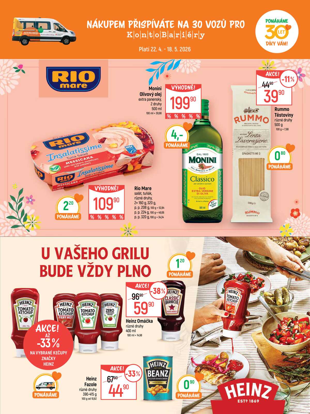 Akční leták Globus 22.4. - 18.5.2026 - Globus Brno Ivanovice strana 10