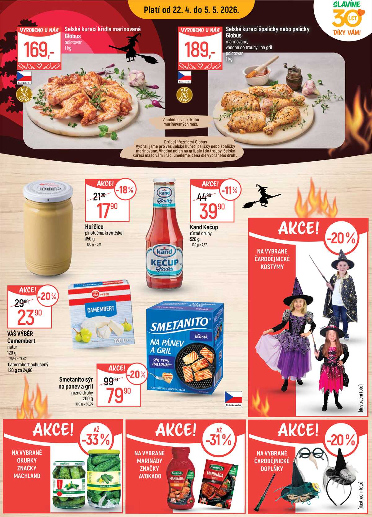 Akční leták Globus 22.4. - 5.5.2026 - Globus Praha - Štěrboholy strana 4