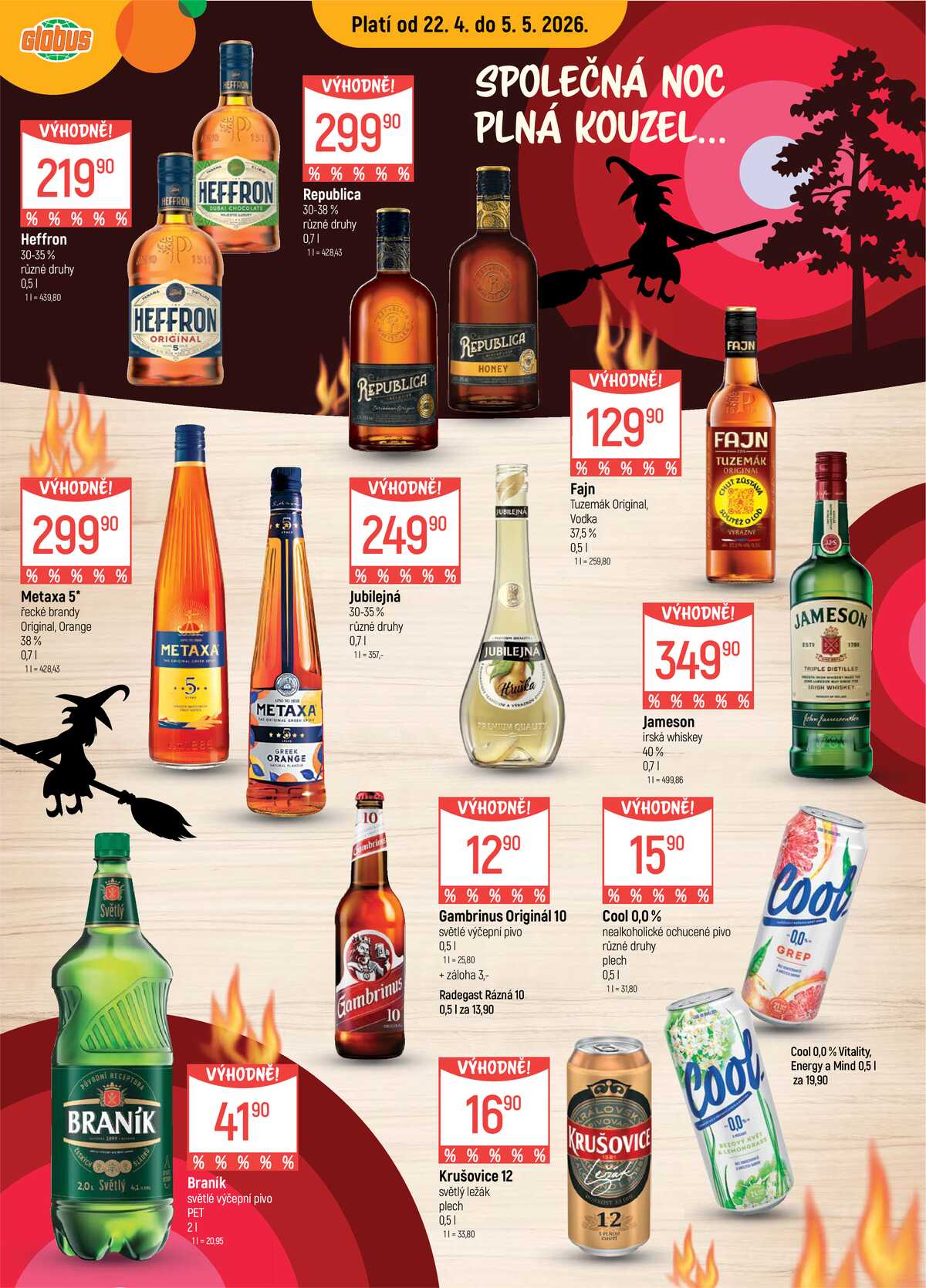 Akční leták Globus 22.4. - 28.4.2026 - Globus Praha - Štěrboholy strana 13