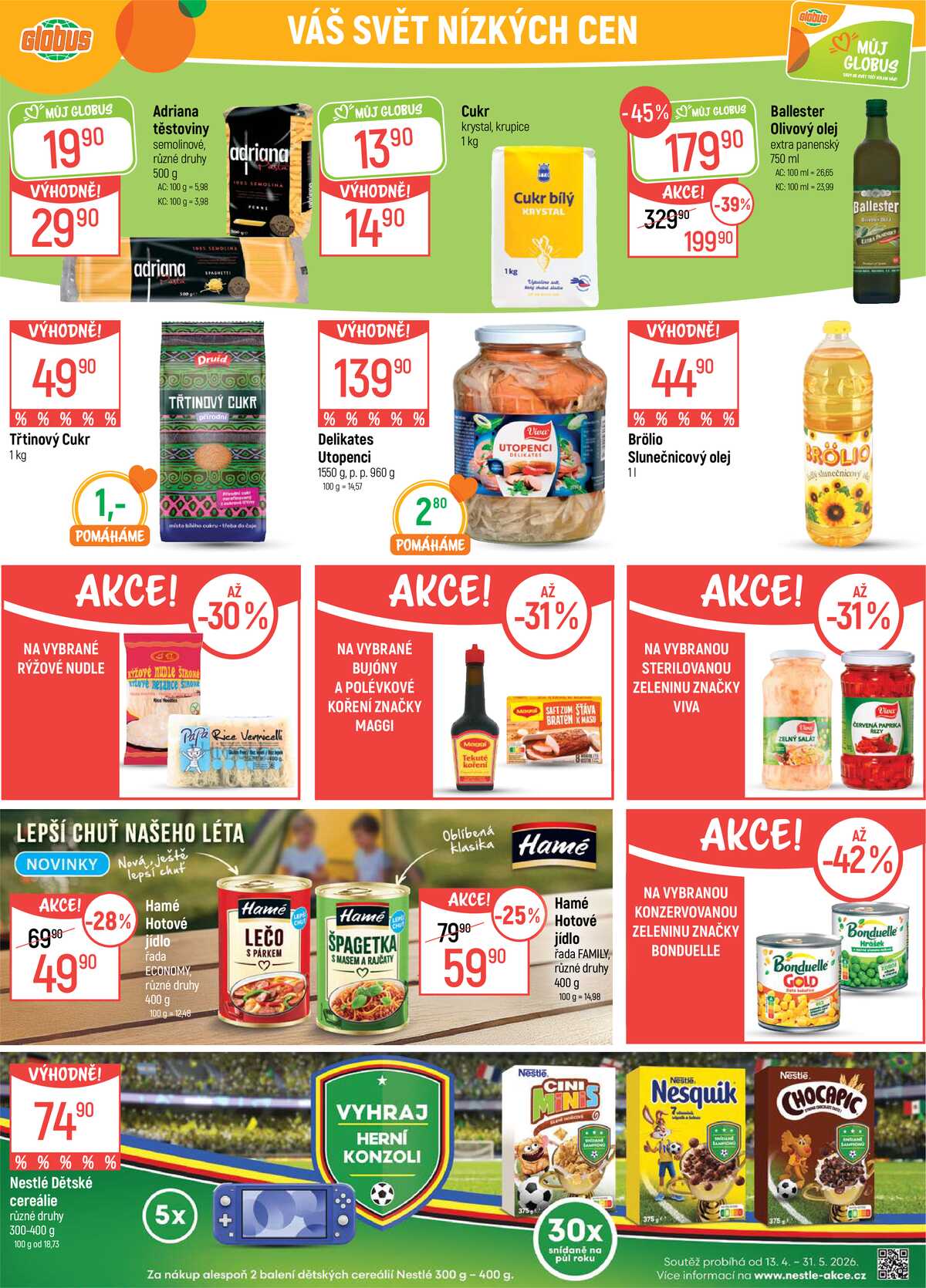 Akční leták Globus 22.4. - 28.4.2026 - Globus Praha - Štěrboholy strana 22