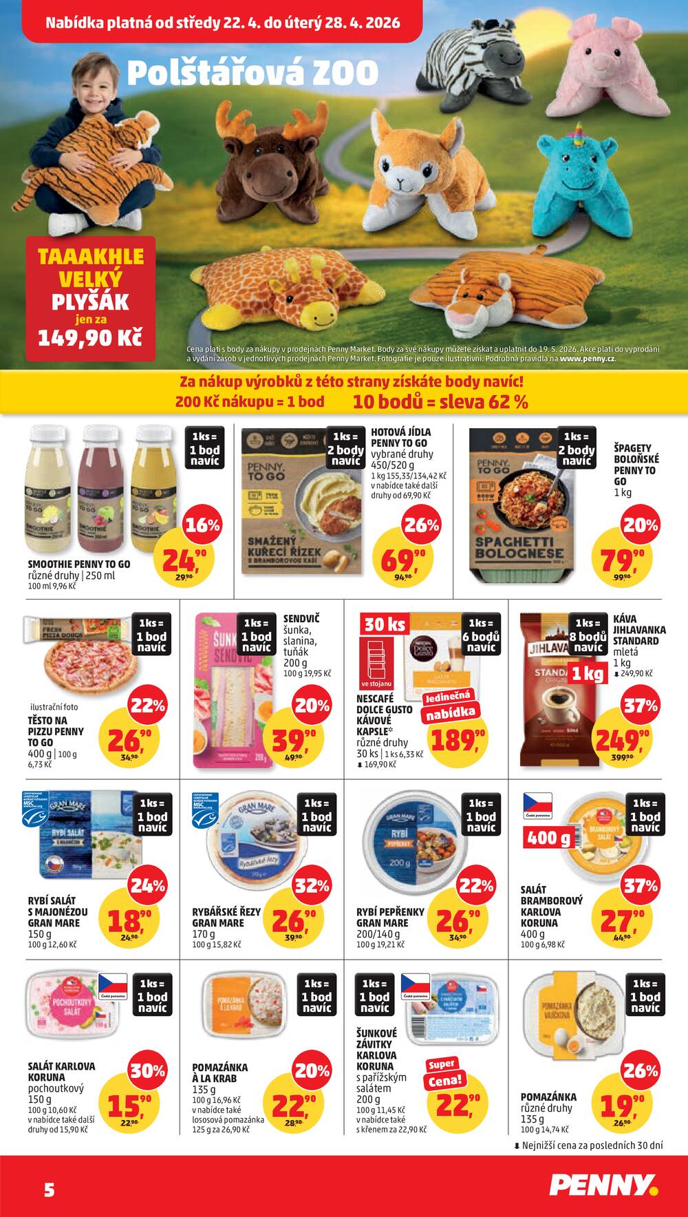 Penny Market od 22.4. do 28.4.2026