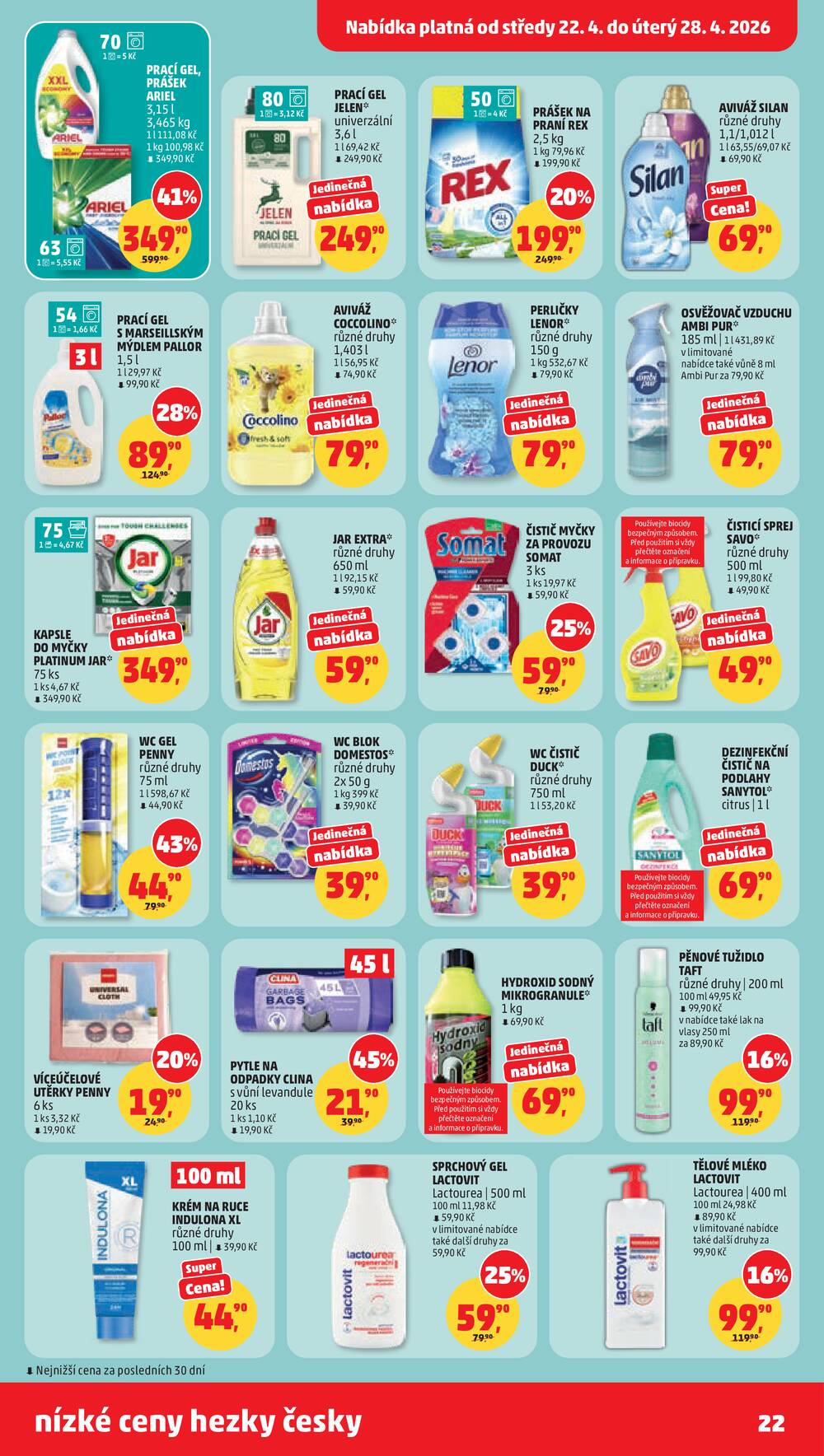 Penny Market od 22.4. do 28.4.2026