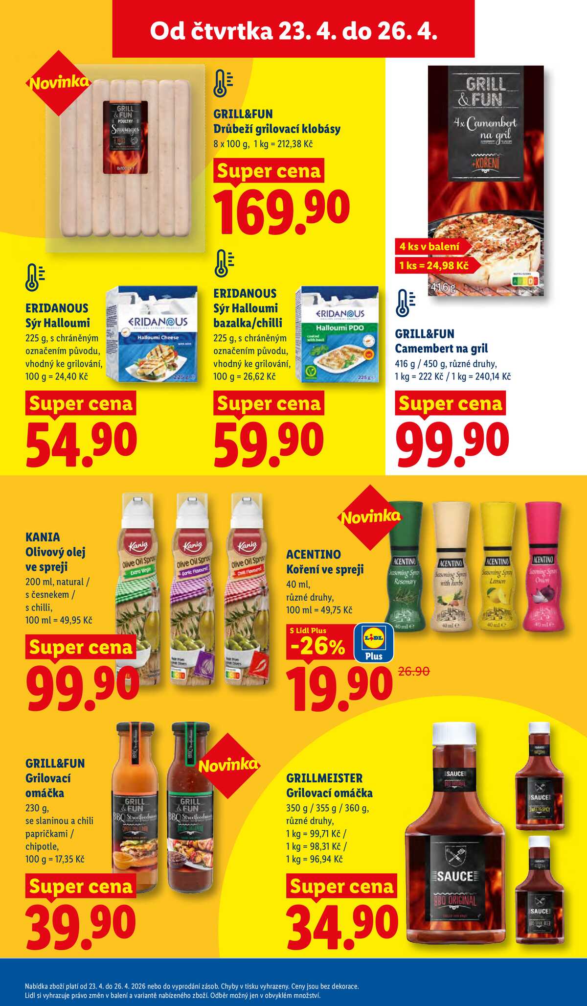 Lidl Čtvrtek od 23.4. do 26.4.2026 strana 15