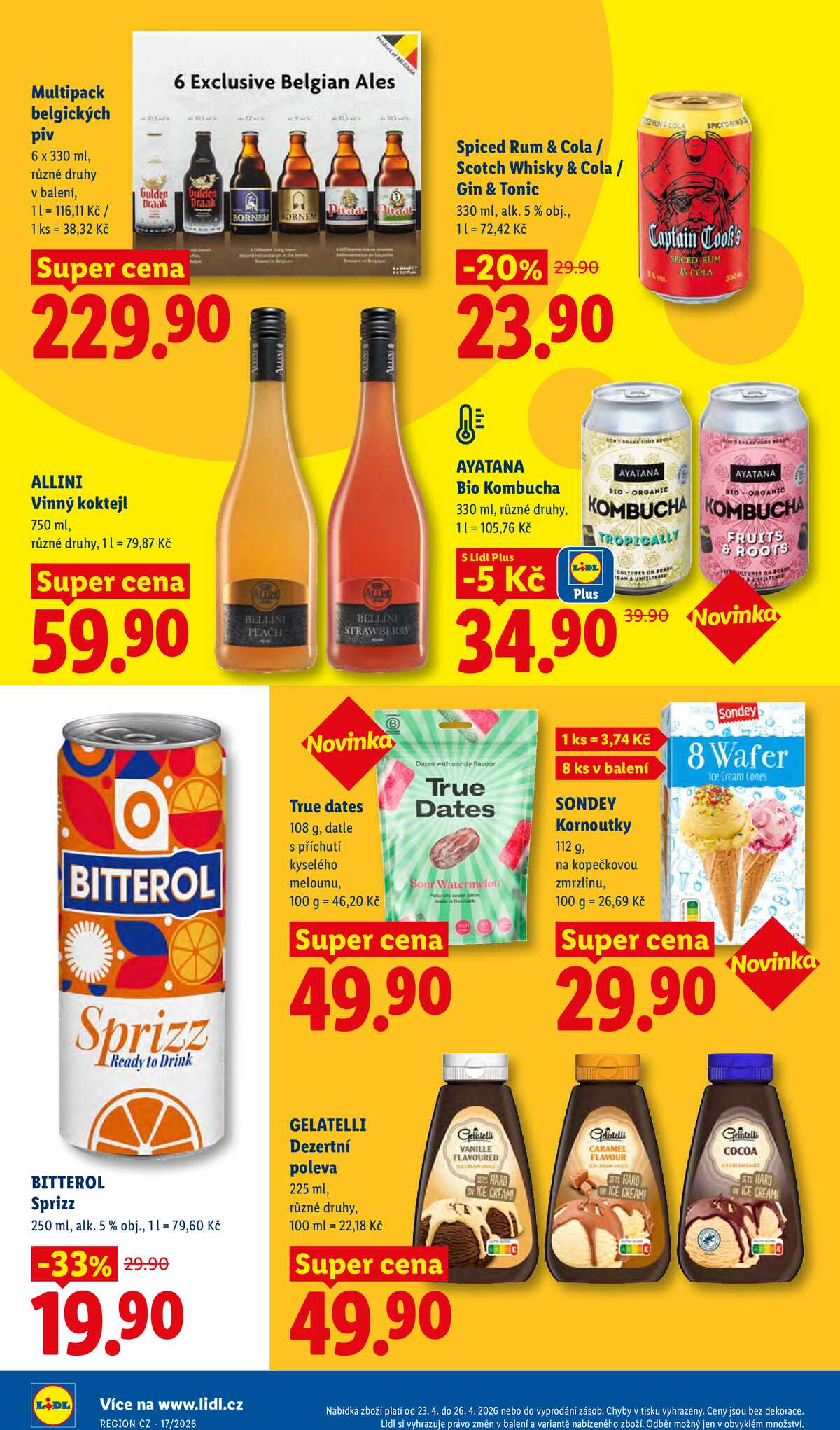 Lidl Čtvrtek od 23.4. do 26.4.2026 strana 16