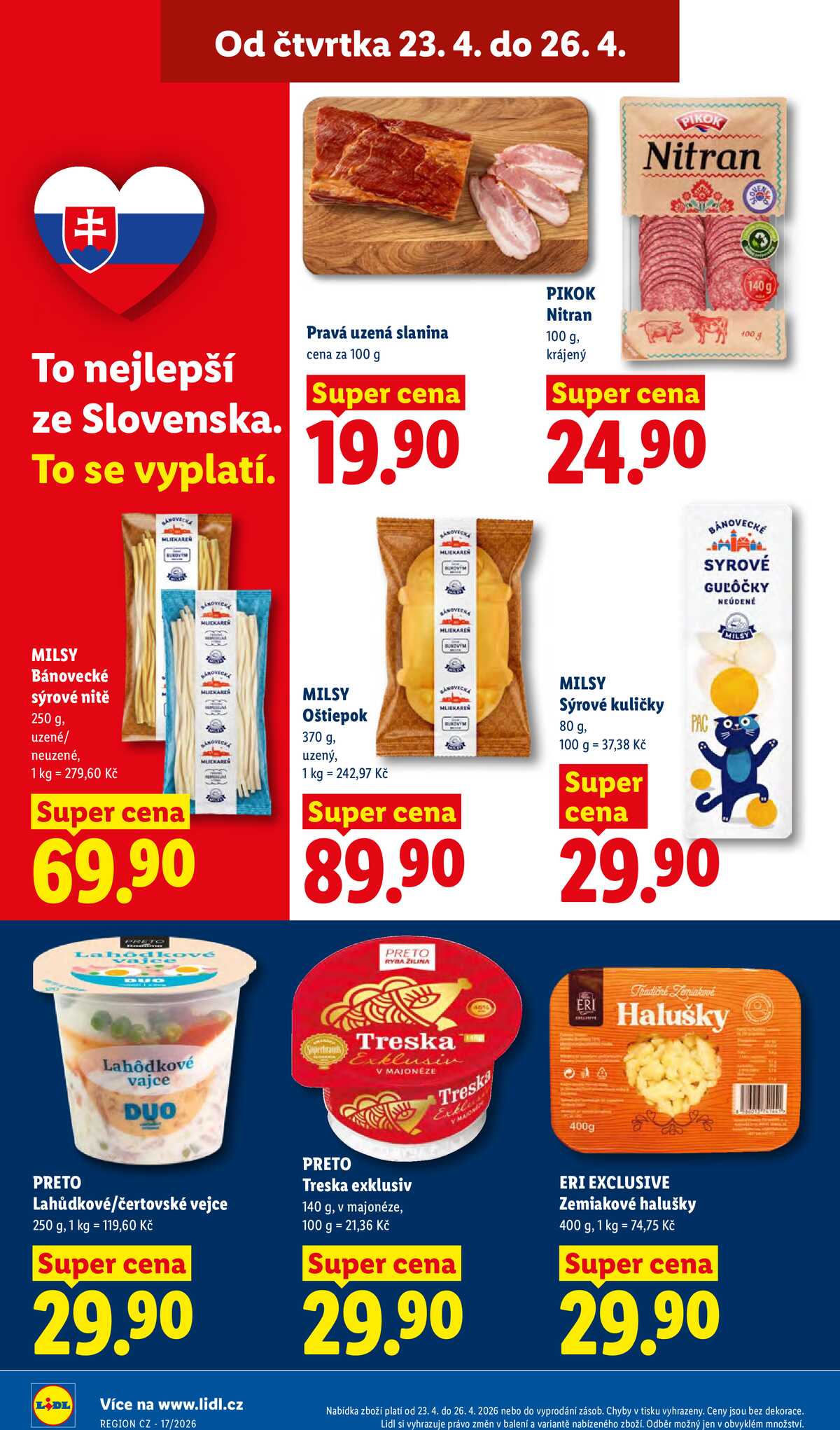 Lidl Čtvrtek od 23.4. do 26.4.2026 strana 18