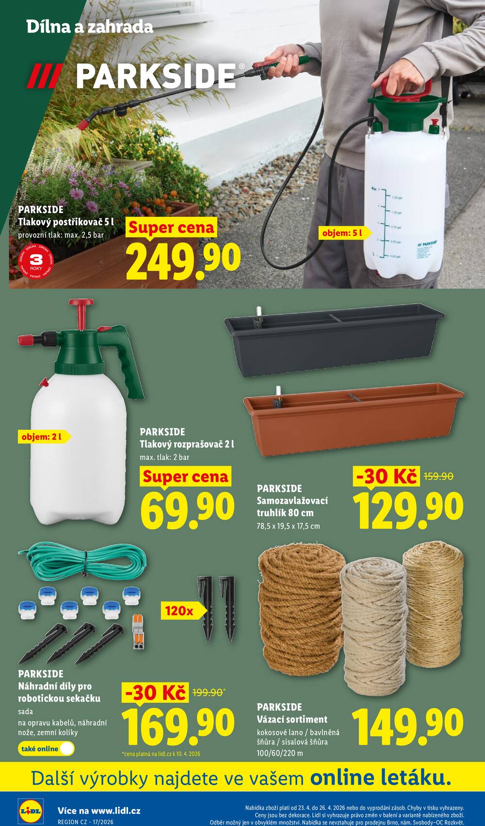 Lidl Čtvrtek od 23.4. do 26.4.2026