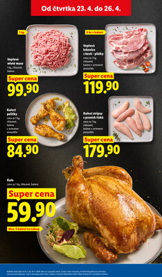 Lidl Čtvrtek od 23.4. do 26.4.2026