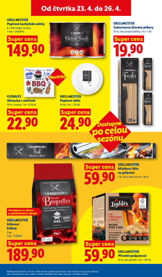 Lidl Čtvrtek od 23.4. do 26.4.2026