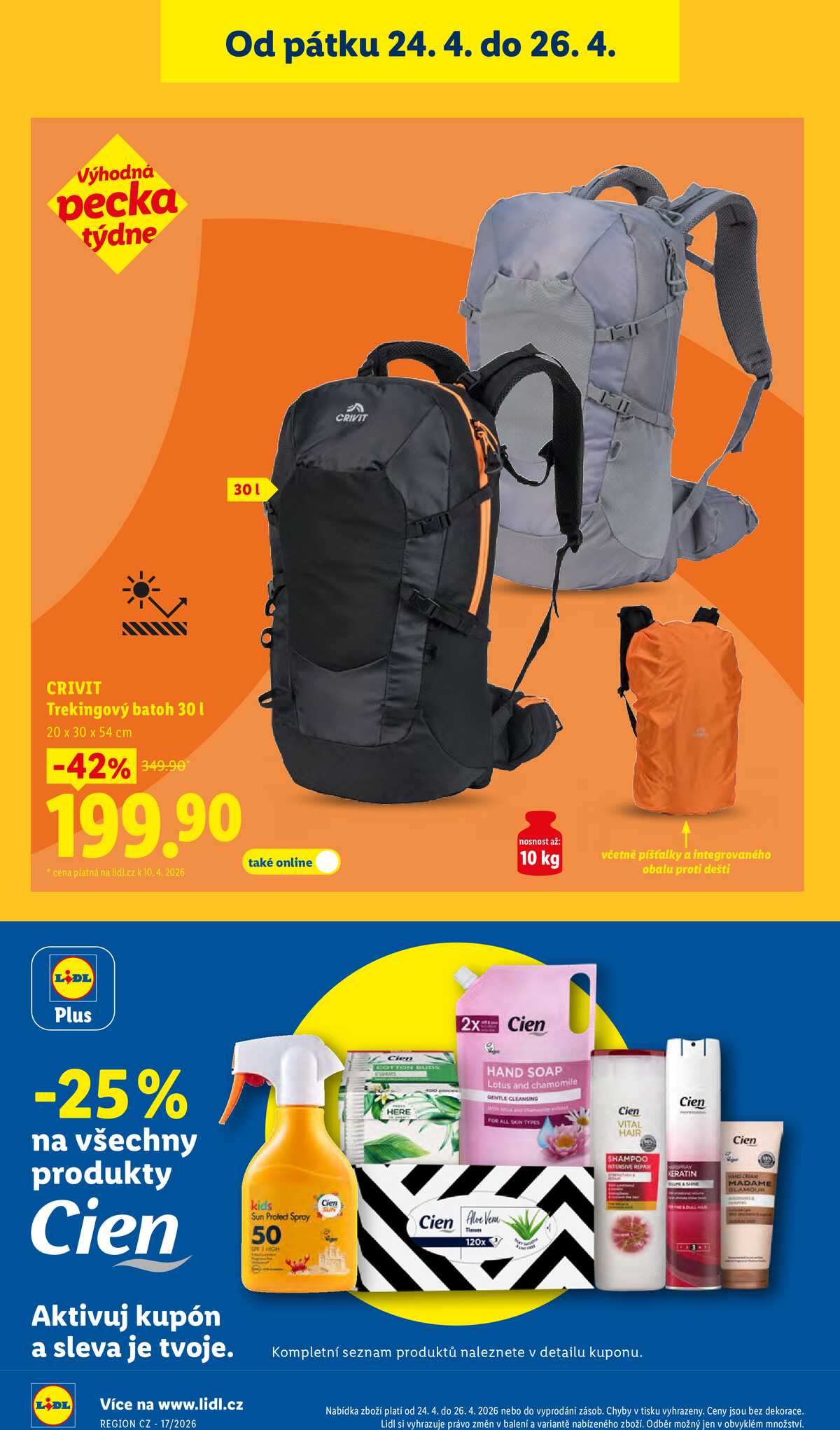 Lidl Spotřební zboží 20.4. - 26.4. strana 20