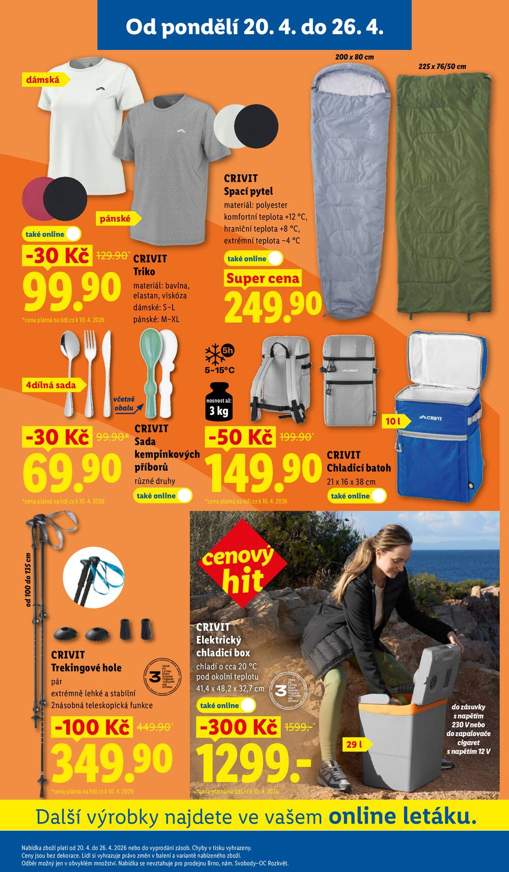 Lidl Spotřební zboží 20.4. - 26.4.