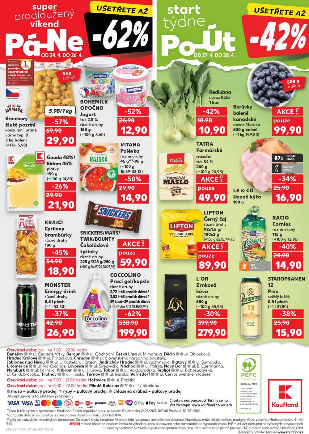 Kaufland 22.4. - 28.4. - Kaufland - Náchod