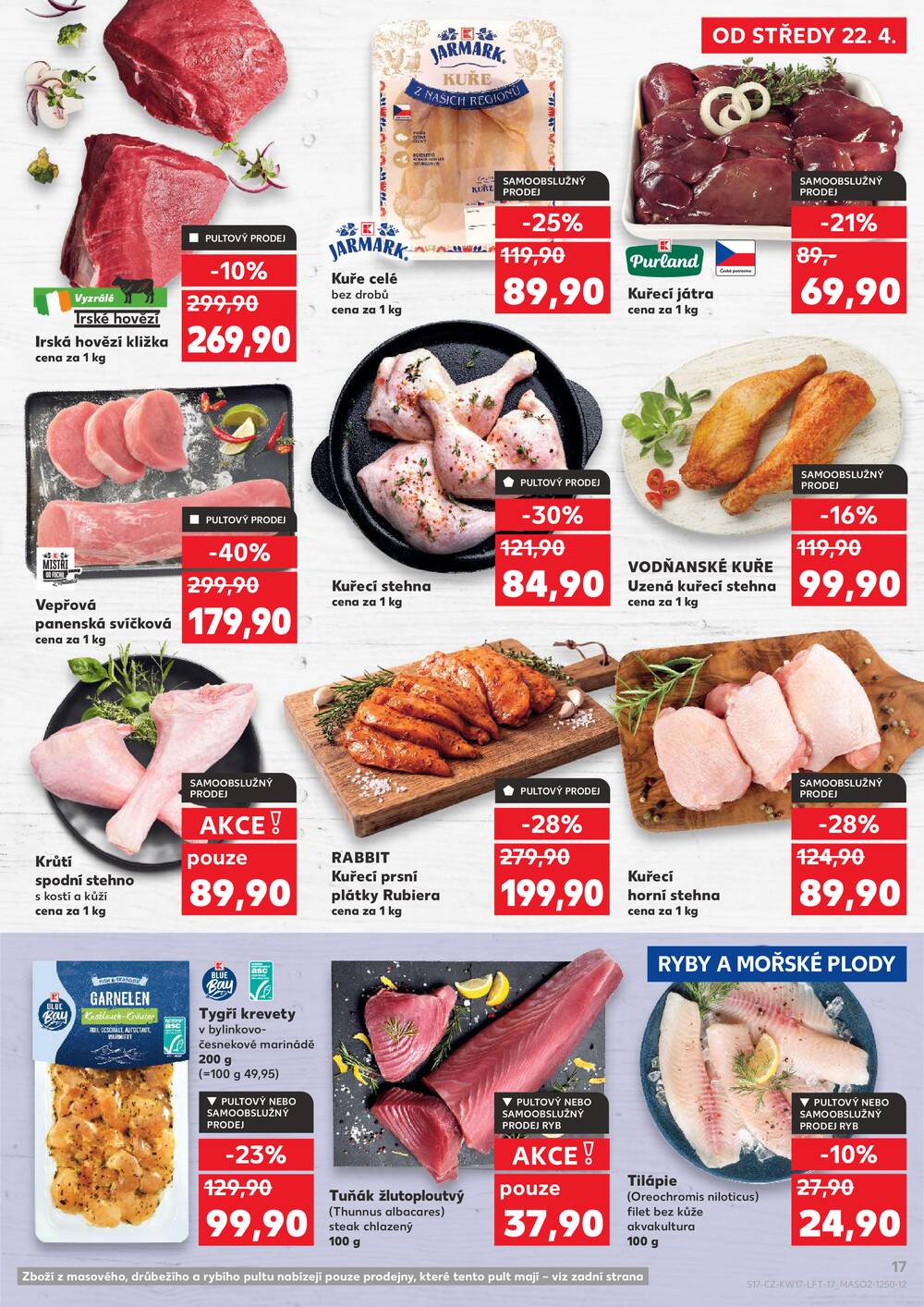 Leták Kaufland - Kaufland 22.4. - 28.4. - Kaufland - Beroun - strana 17