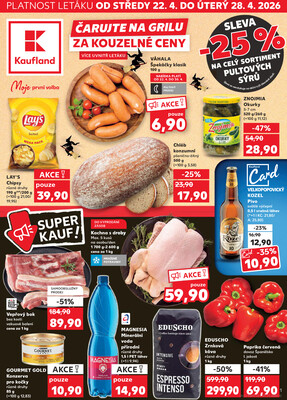 Kaufland 22.4. - 28.4. - Kaufland - Orlová