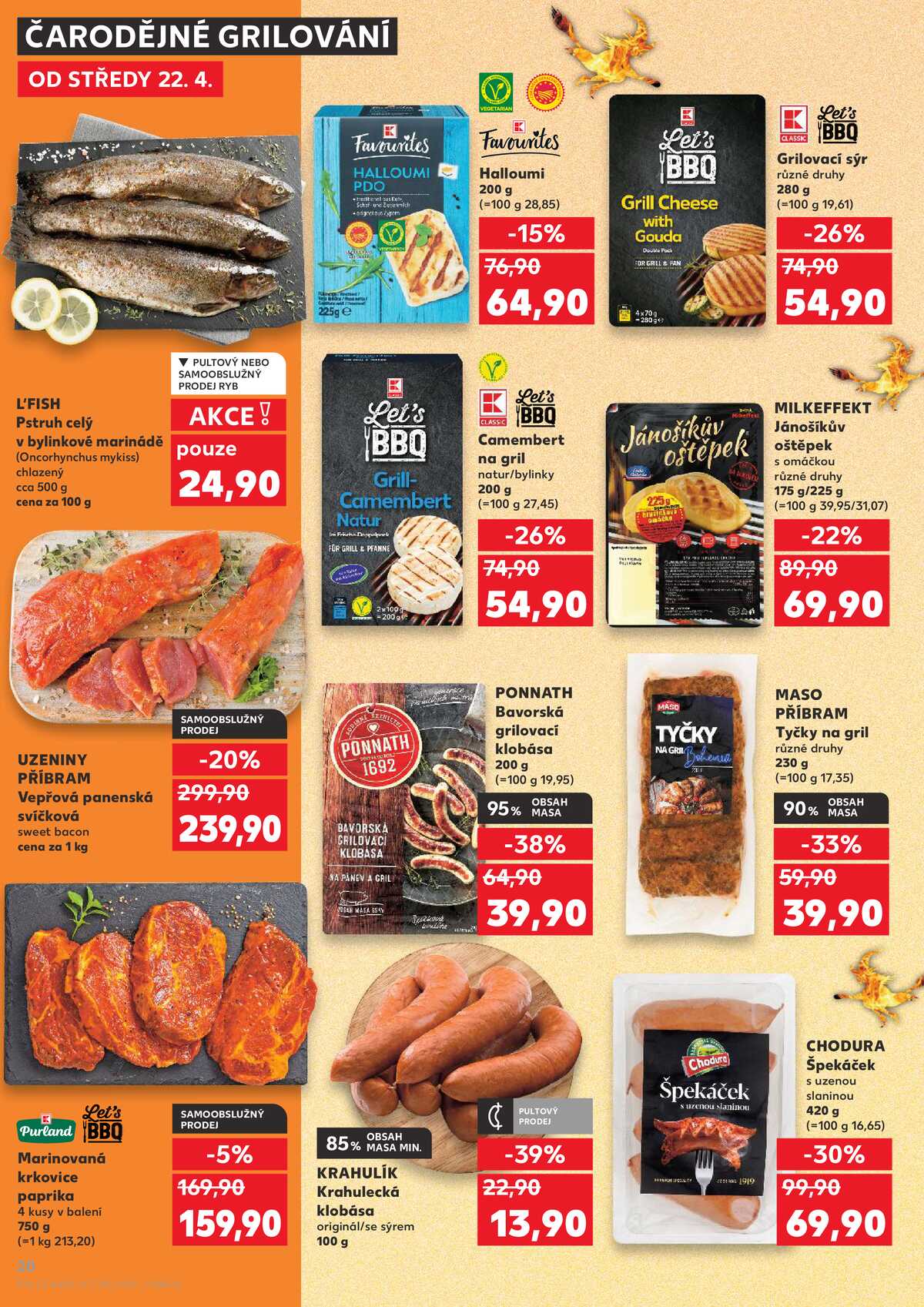 Kaufland 22.4. - 28.4. - Kaufland - Pardubice (S. K. Neumanna) strana 20