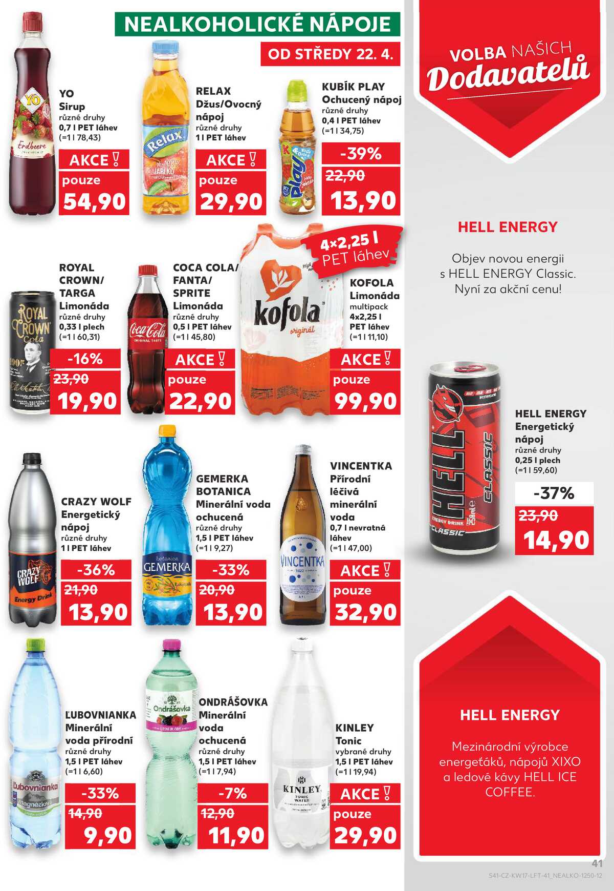 Kaufland 22.4. - 28.4. - Kaufland - Kuřim strana 41