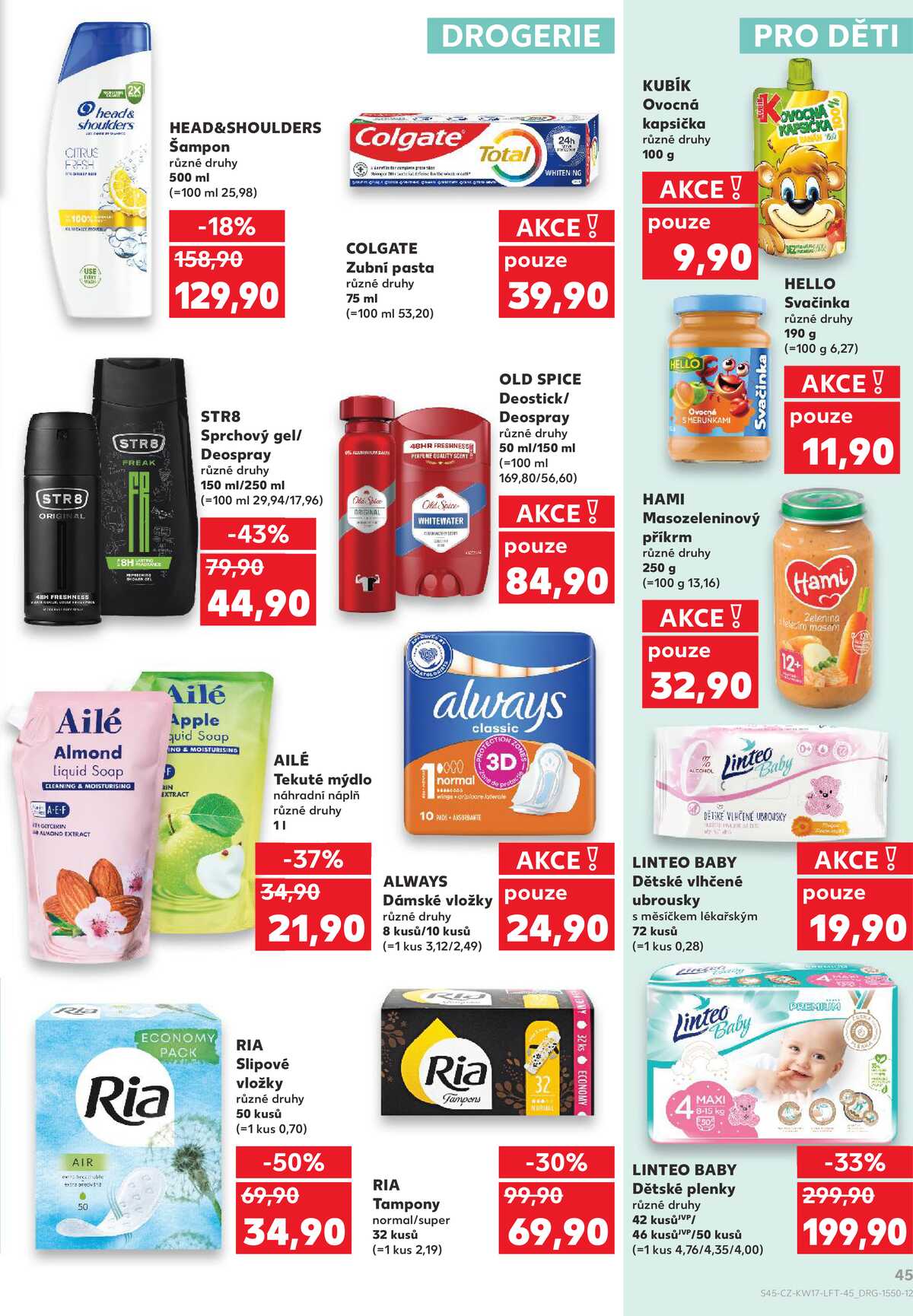 Kaufland 22.4. - 28.4. - Kaufland - Zábřeh na Moravě strana 45