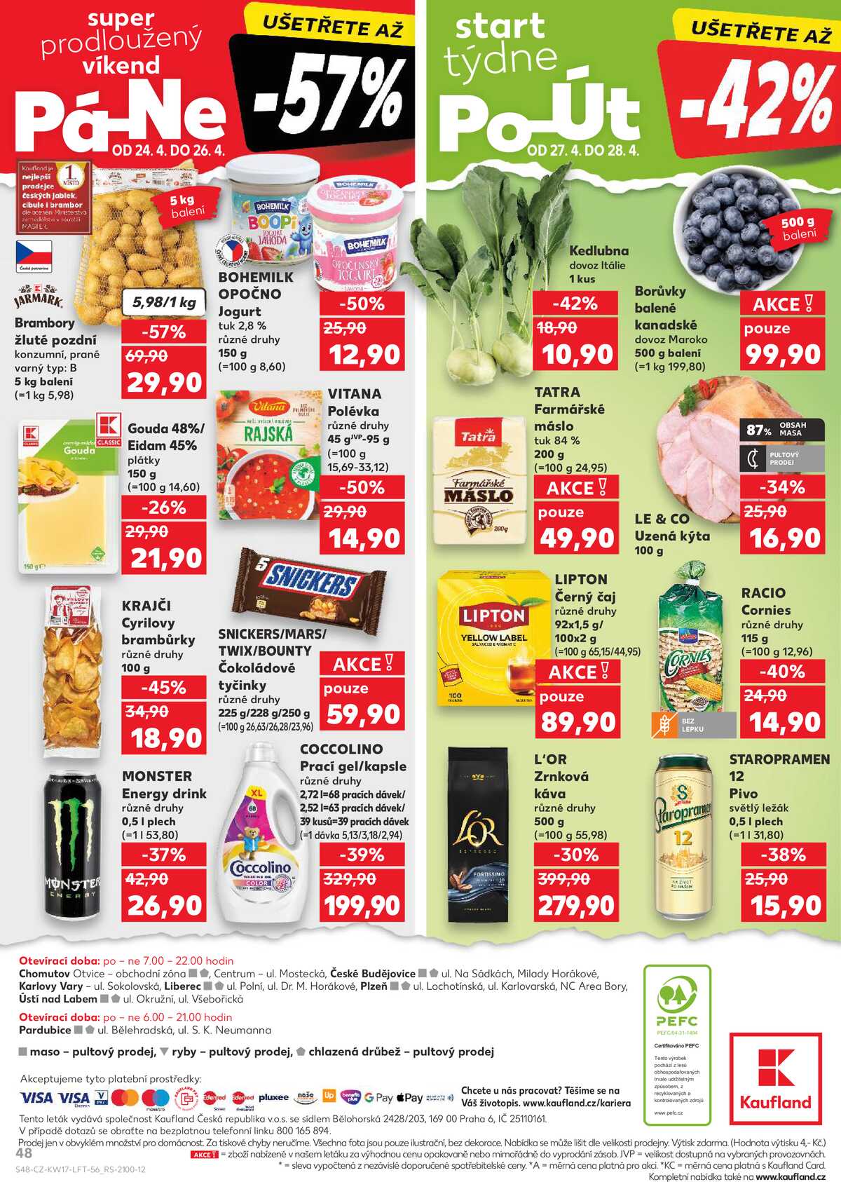 Kaufland 22.4. - 28.4. - Kaufland - Liberec (Polní) strana 48