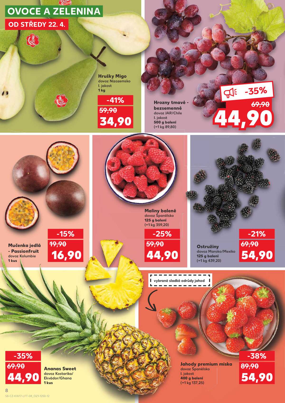 Kaufland 22.4. - 28.4. - Kaufland - Havlíčkův Brod strana 8
