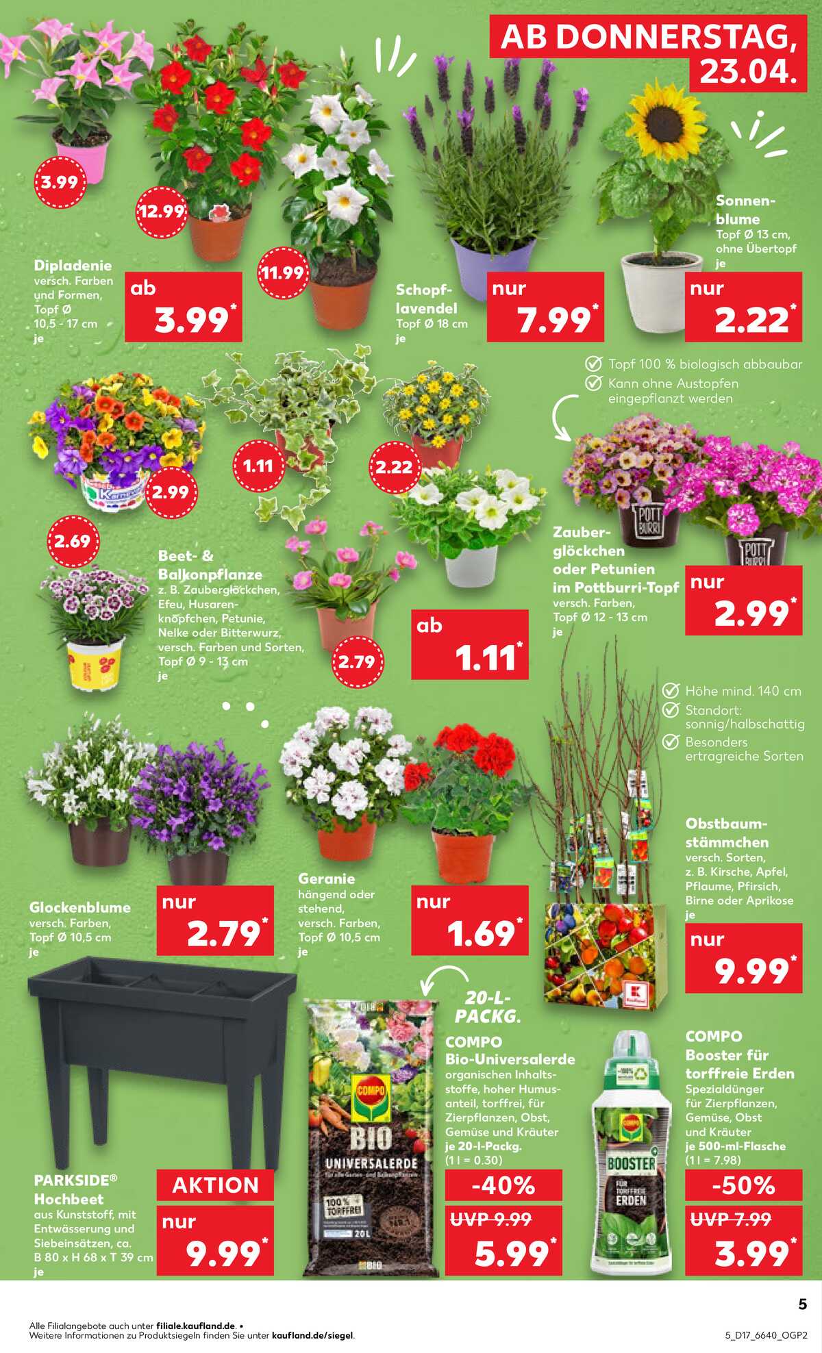 Leták Kaufland Německo 23.4.-29.4.2026 strana 5