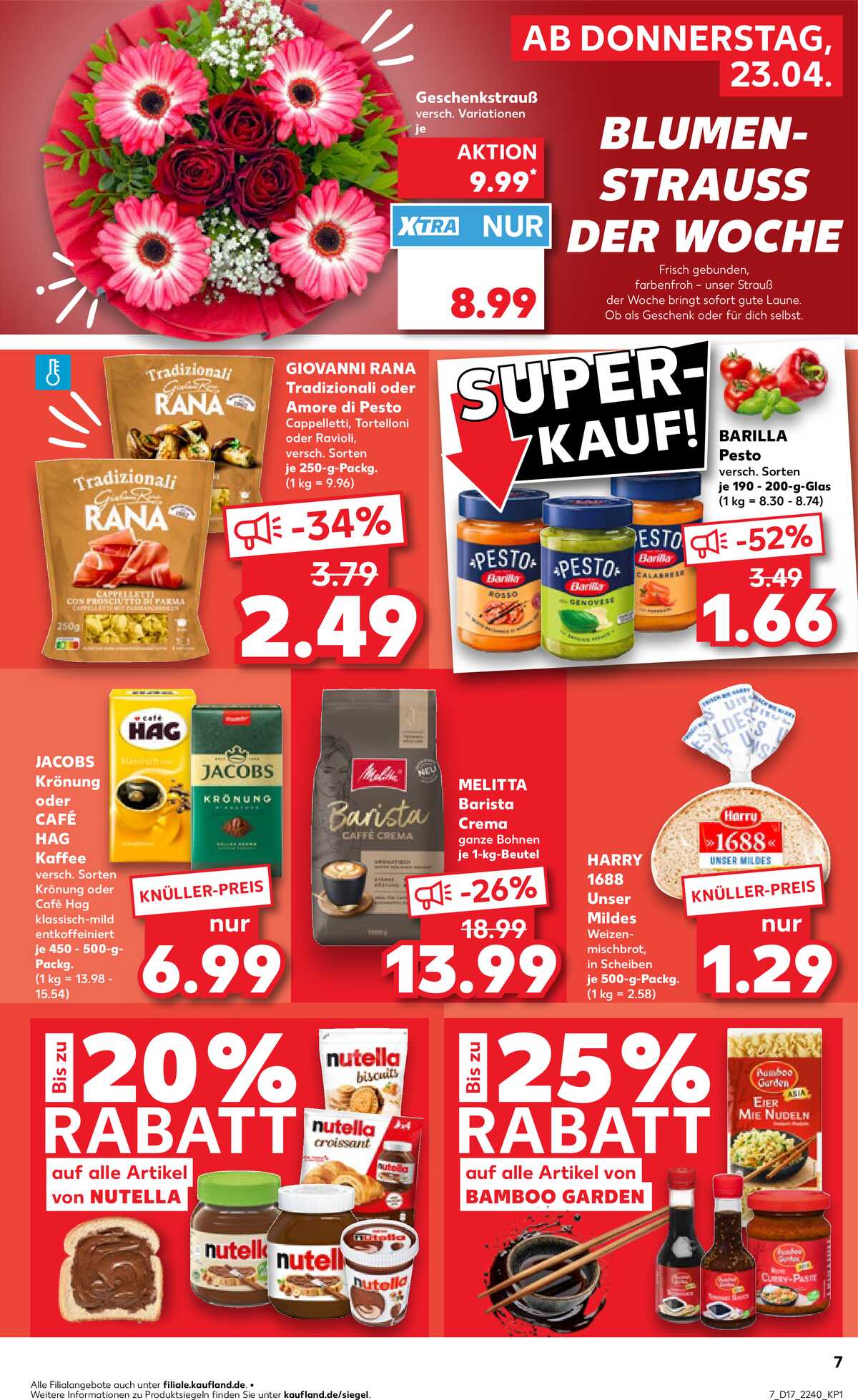Leták Kaufland Německo 23.4.-29.4.2026 strana 7