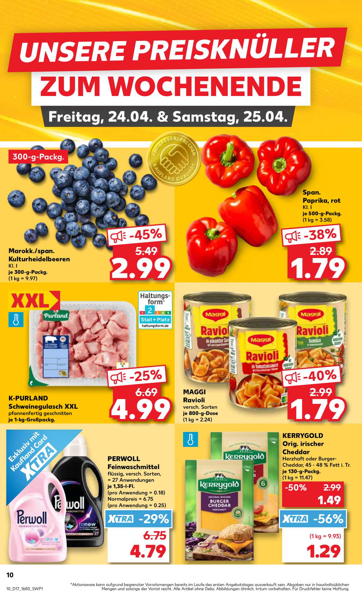 Leták Kaufland Německo 23.4.-29.4.2026 strana 10