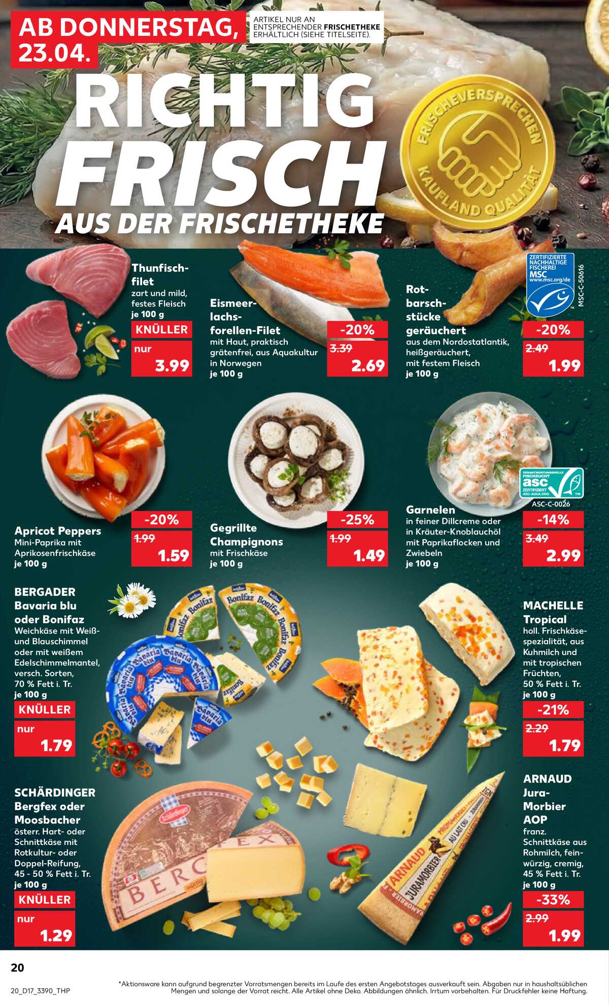 Leták Kaufland Německo 23.4.-29.4.2026 strana 20