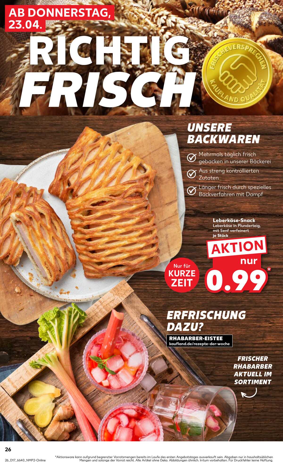 Leták Kaufland Německo 23.4.-29.4.2026 strana 26