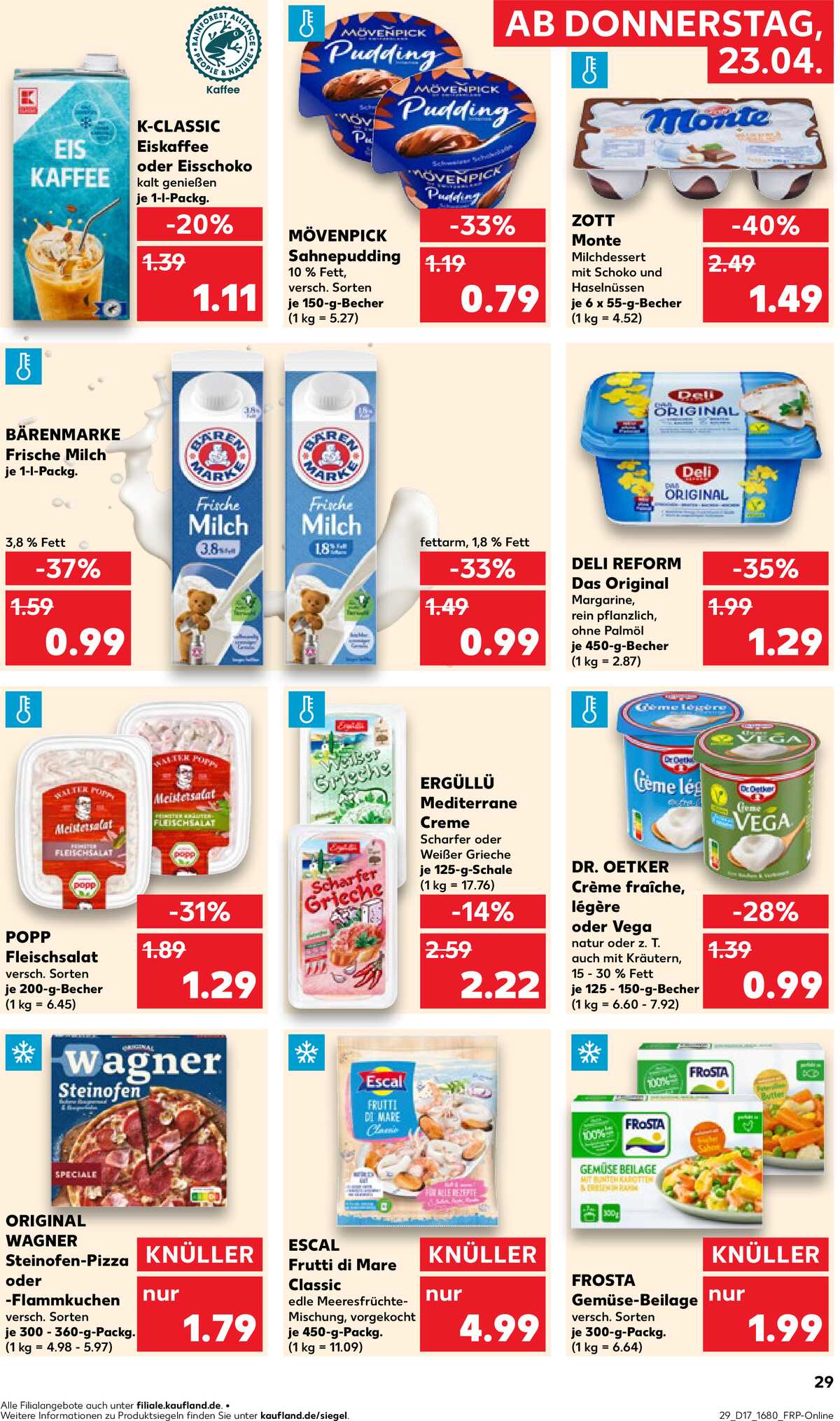 Leták Kaufland Německo 23.4.-29.4.2026 strana 29