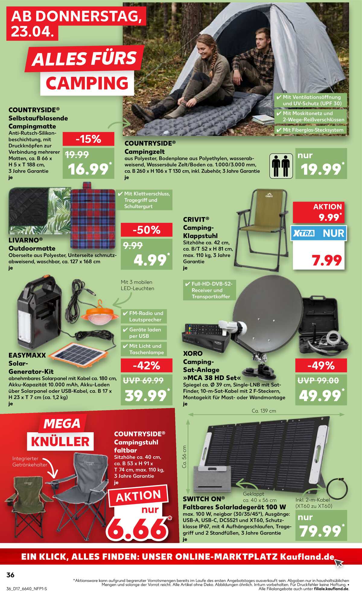 Leták Kaufland Německo 23.4.-29.4.2026 strana 36