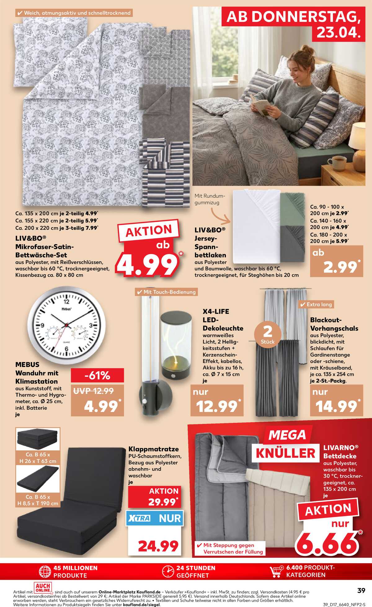 Leták Kaufland Německo 23.4.-29.4.2026 strana 39