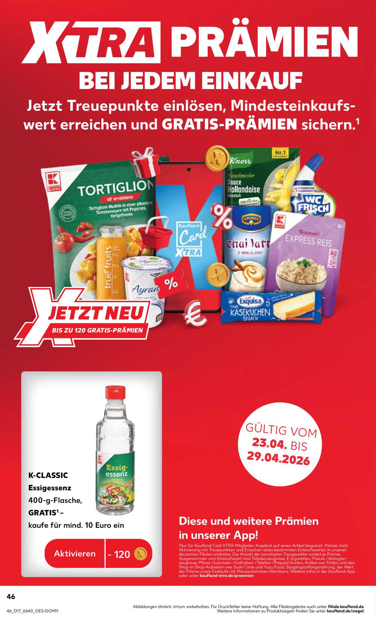 Leták Kaufland Německo 23.4.-29.4.2026 strana 46