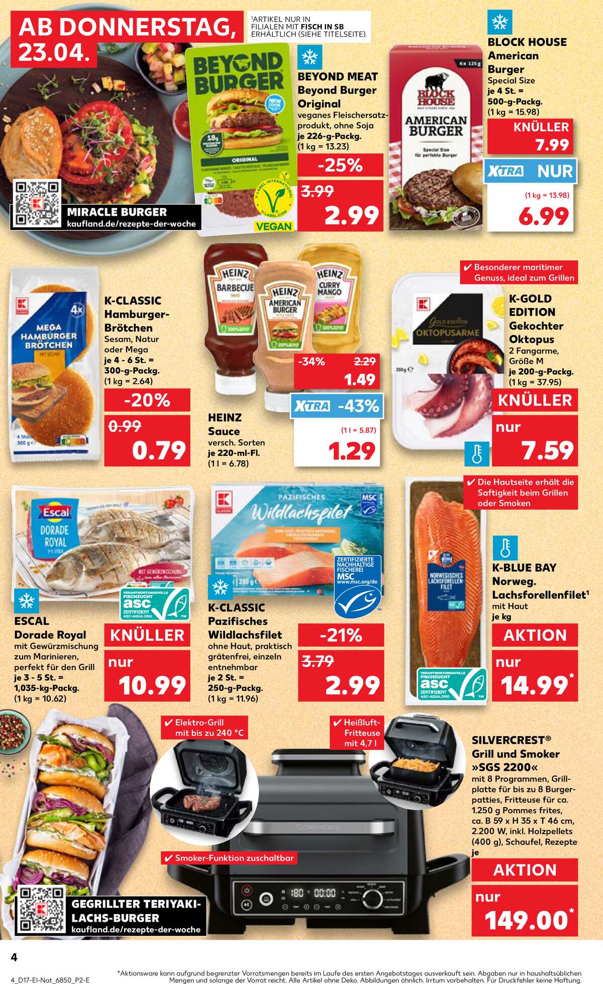 Leták Kaufland Německo 23.4.-29.4.2026 strana 4
