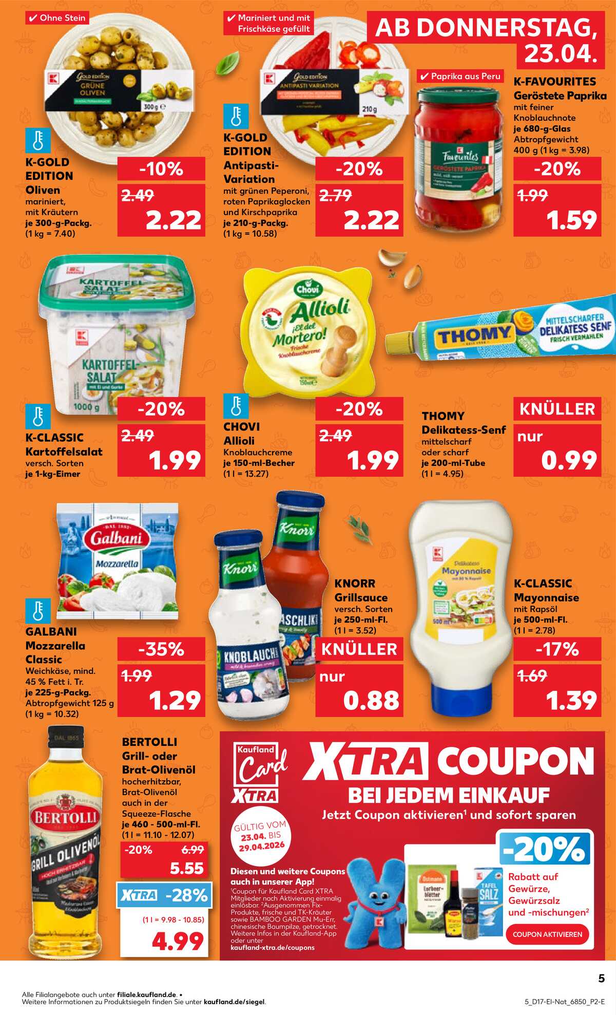 Leták Kaufland Německo 23.4.-29.4.2026 strana 5