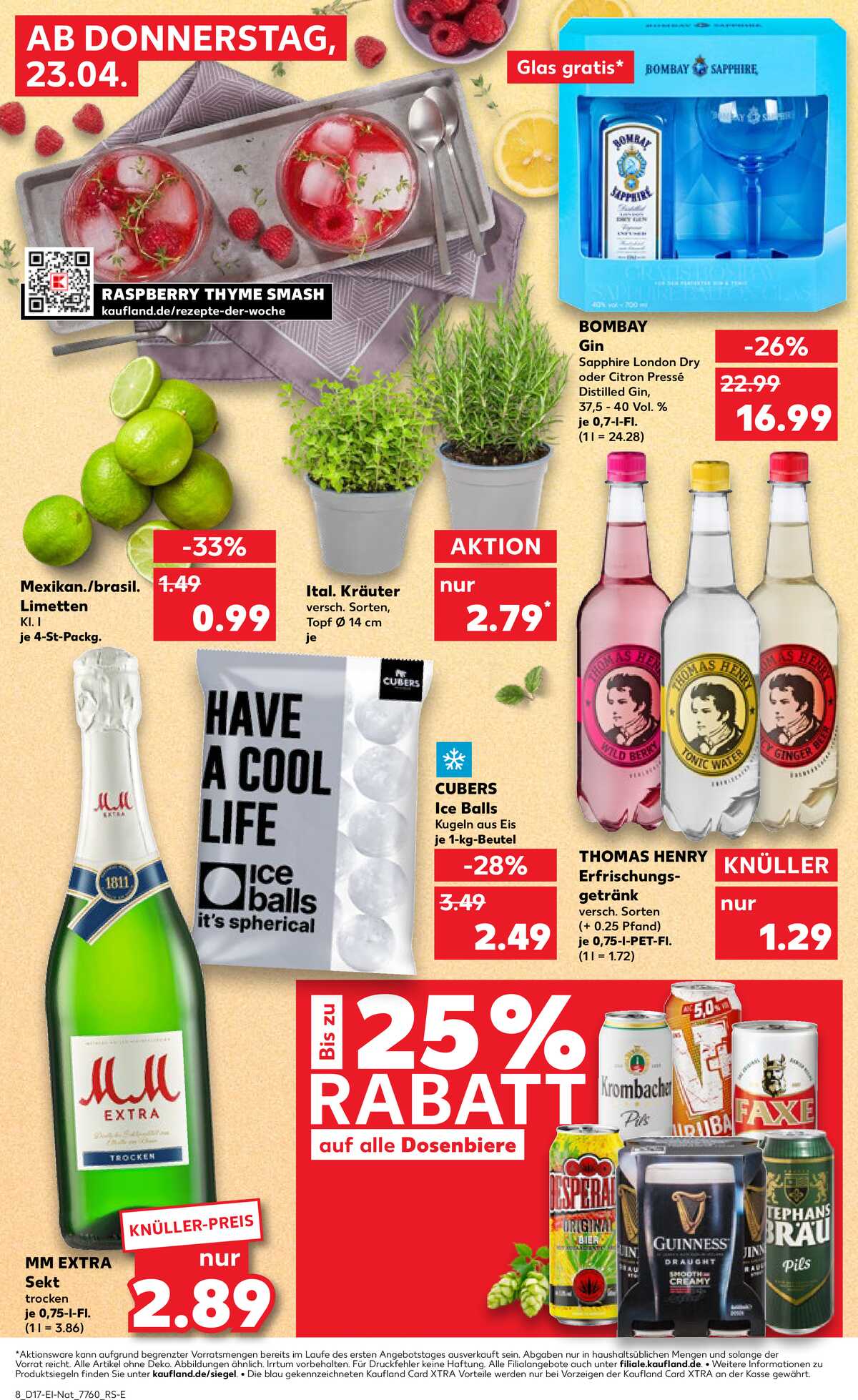 Leták Kaufland Německo 23.4.-29.4.2026 strana 8