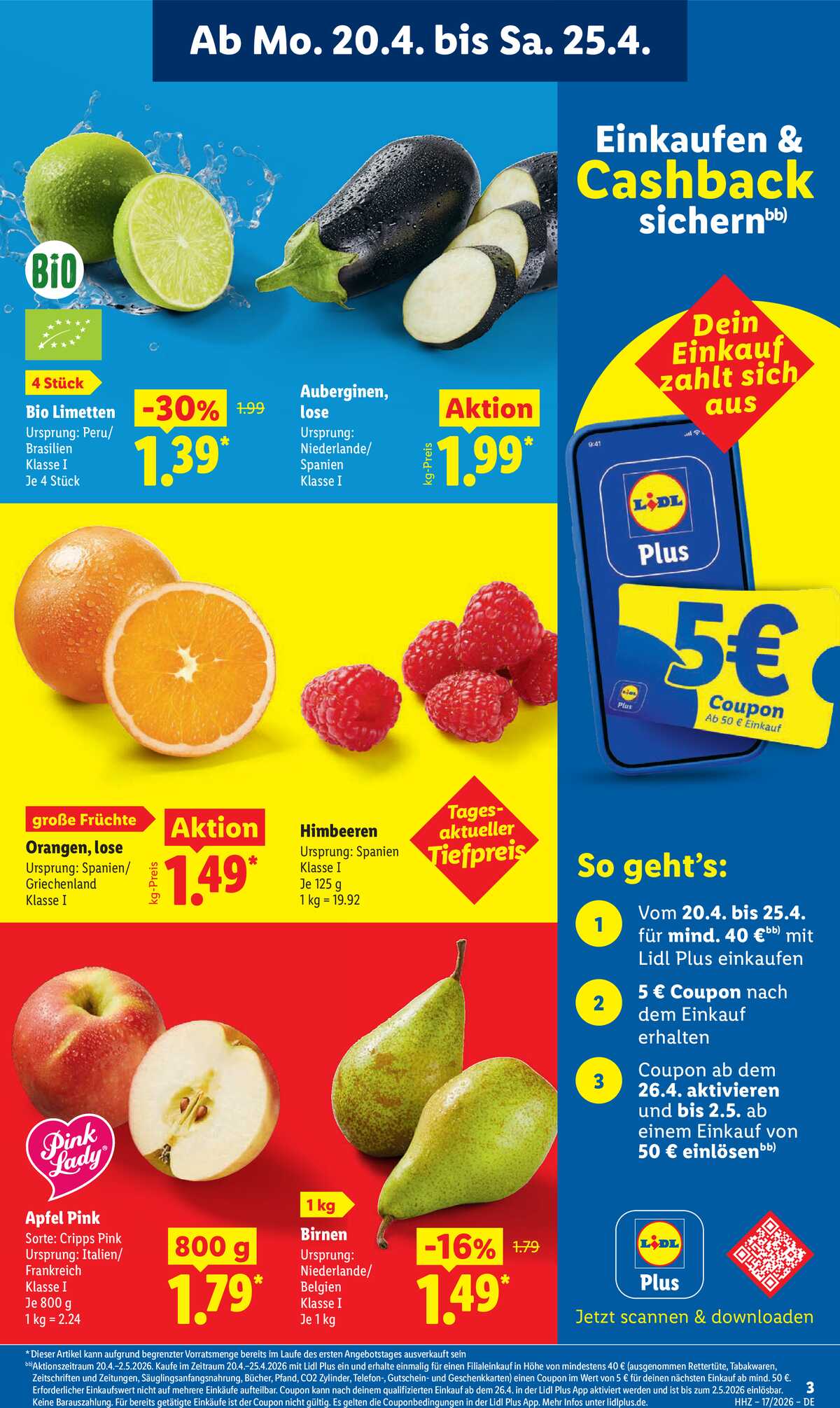 Leták Lidl Německo 20.4.-25.4.2026 strana 5