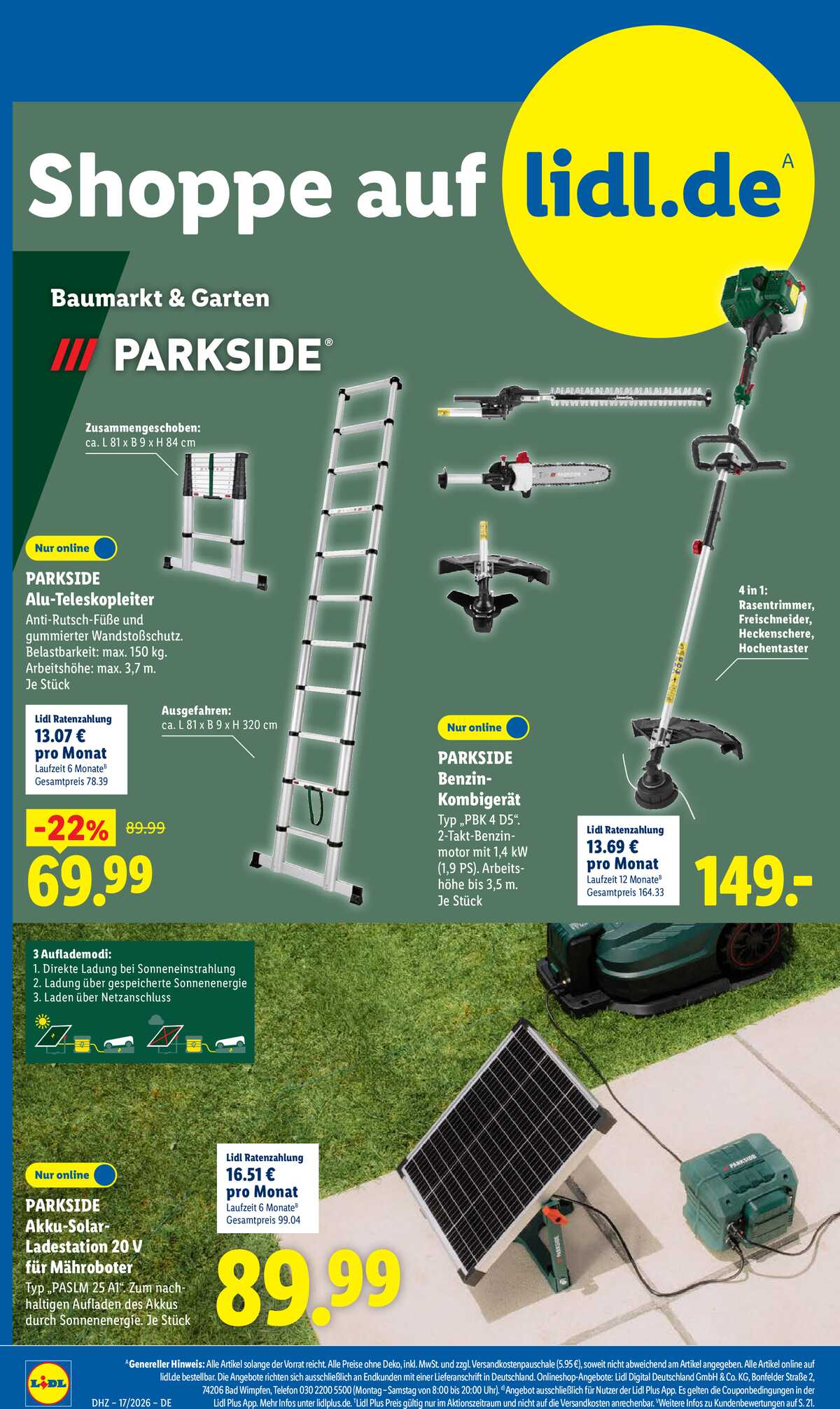 Leták Lidl Německo 20.4.-25.4.2026 strana 6