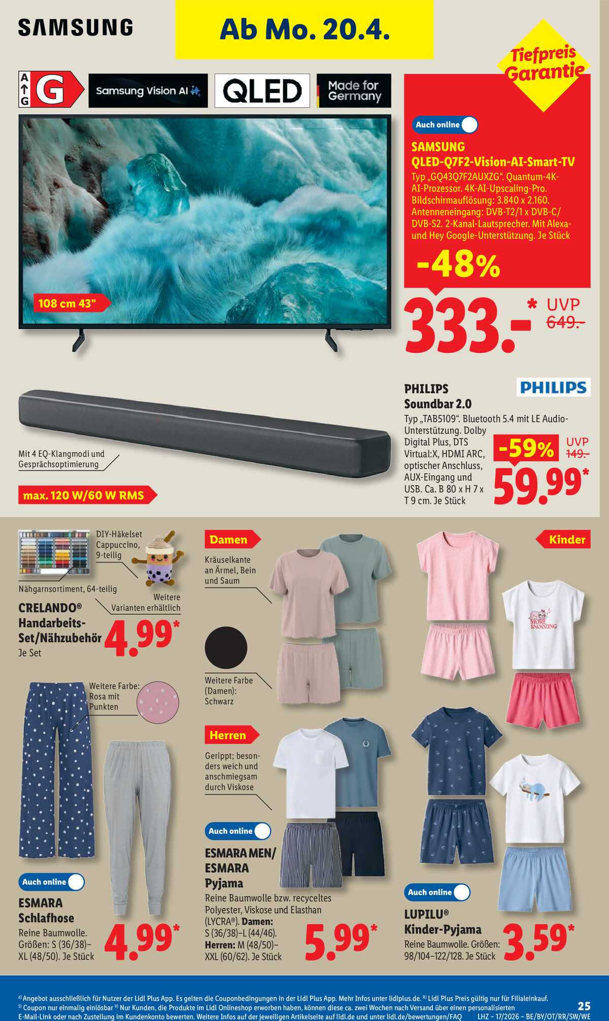 Leták Lidl Německo 20.4.-25.4.2026 strana 41