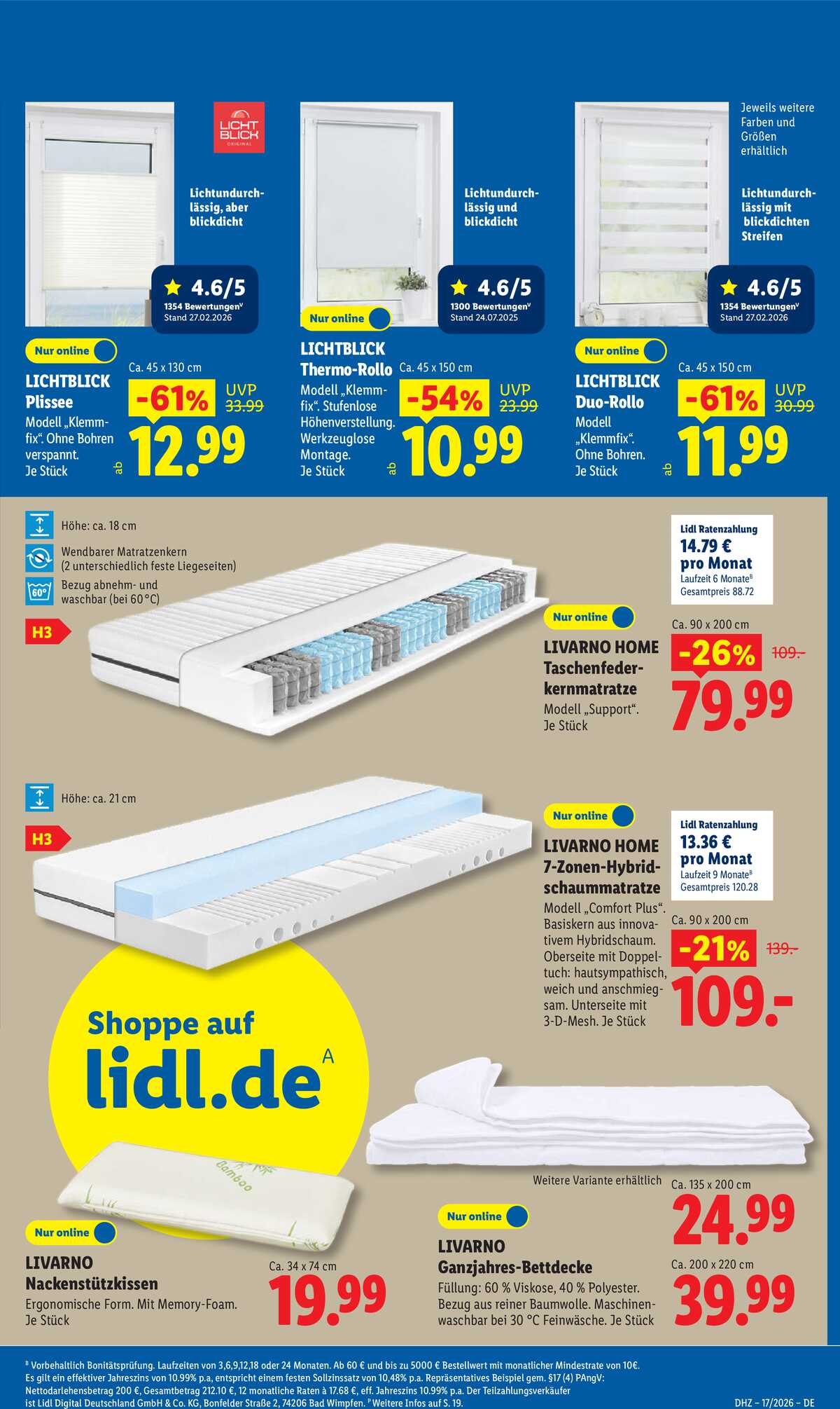 Leták Lidl Německo 20.4.-25.4.2026 strana 43