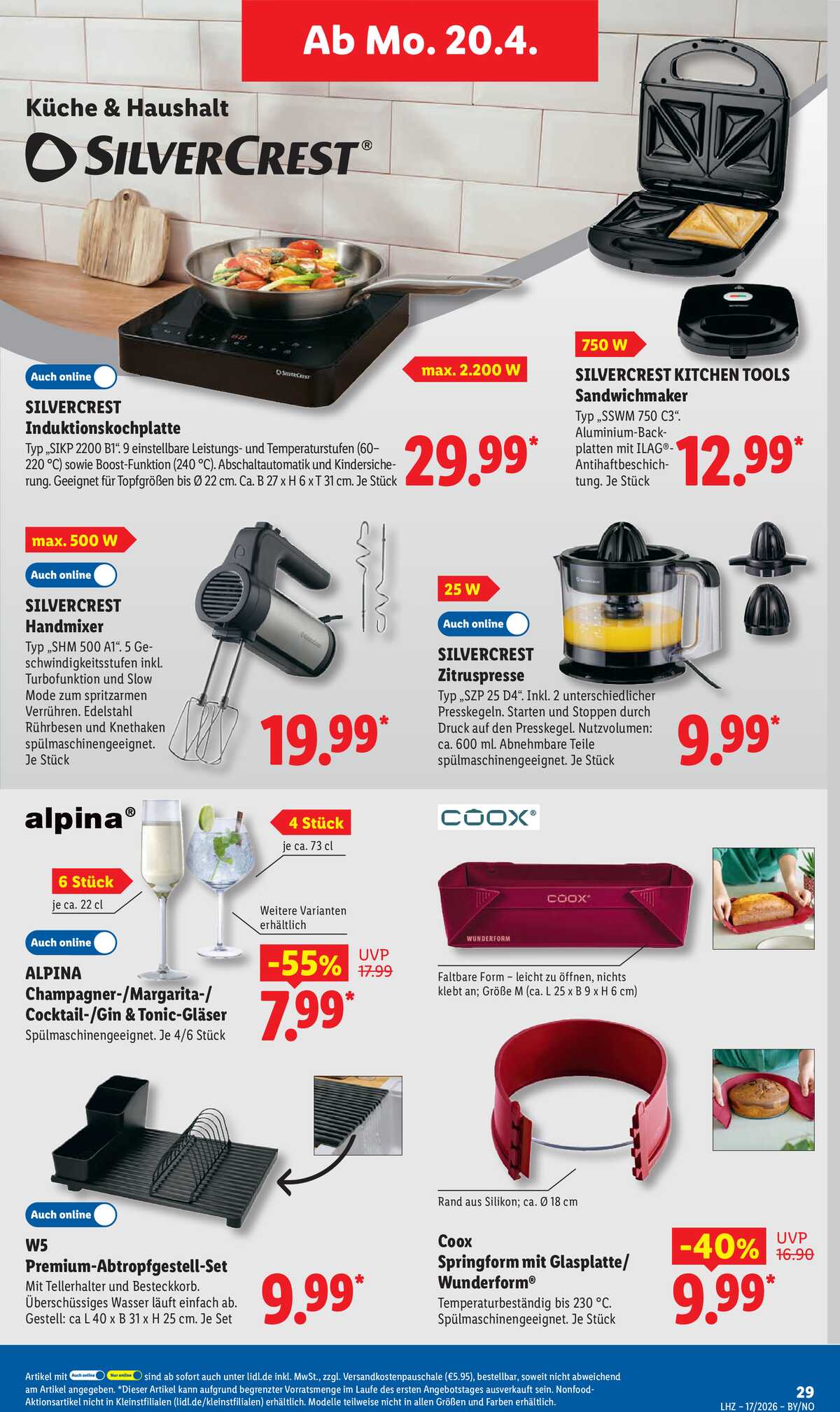 Leták Lidl Německo 20.4.-25.4.2026 strana 47