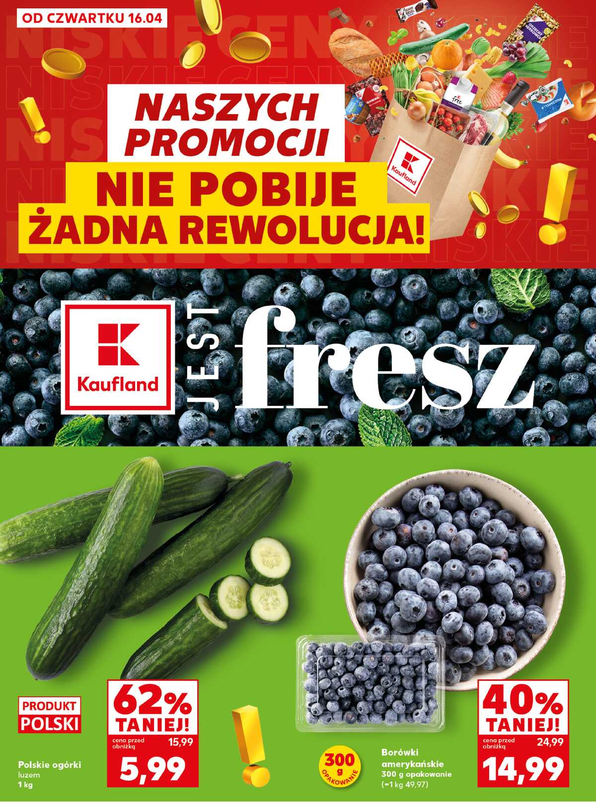 Leták Kaufland Polsko 20.4.-22.4.2026 - Silný start strana 4