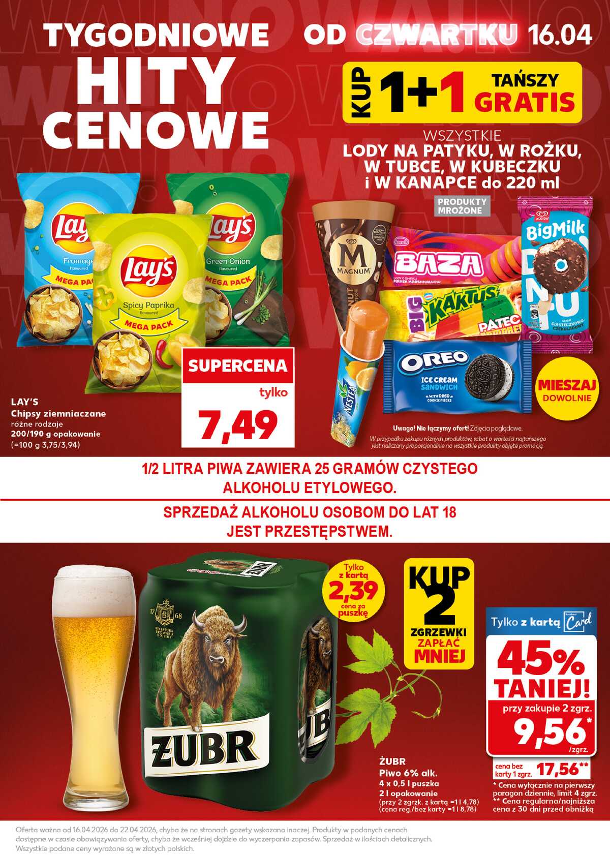 Leták Kaufland Polsko 20.4.-22.4.2026 - Silný start strana 7