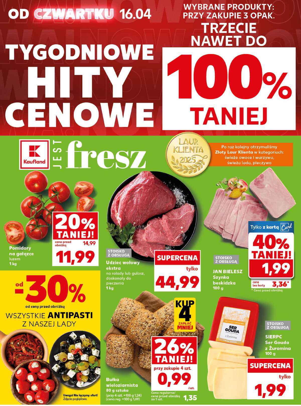 Leták Kaufland Polsko 20.4.-22.4.2026 - Silný start strana 8