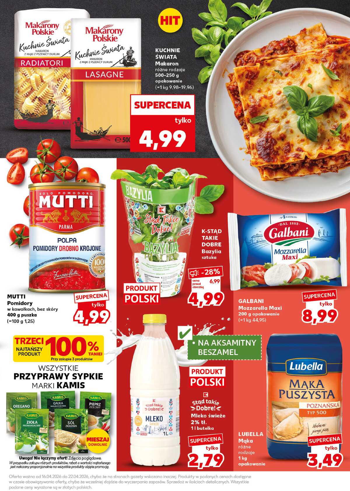 Leták Kaufland Polsko 20.4.-22.4.2026 - Silný start strana 13