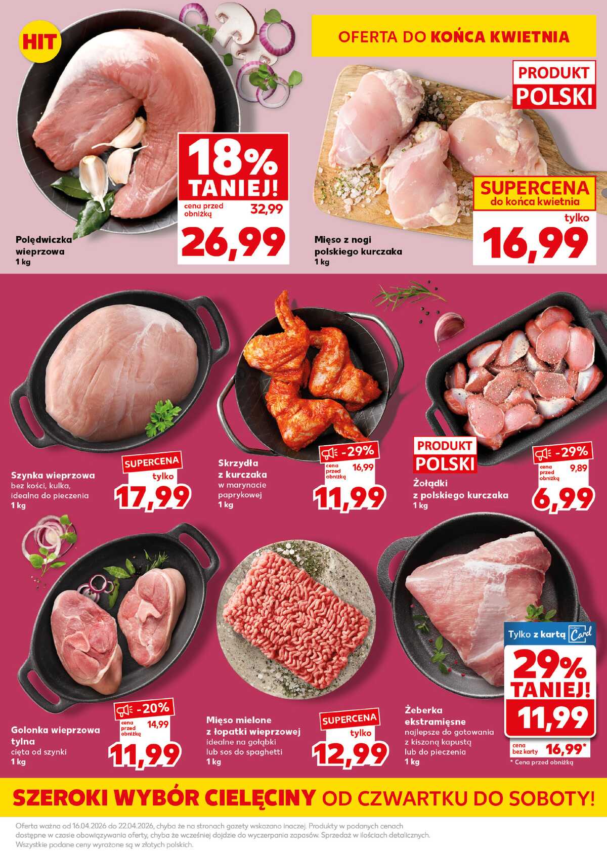 Leták Kaufland Polsko 20.4.-22.4.2026 - Silný start strana 17