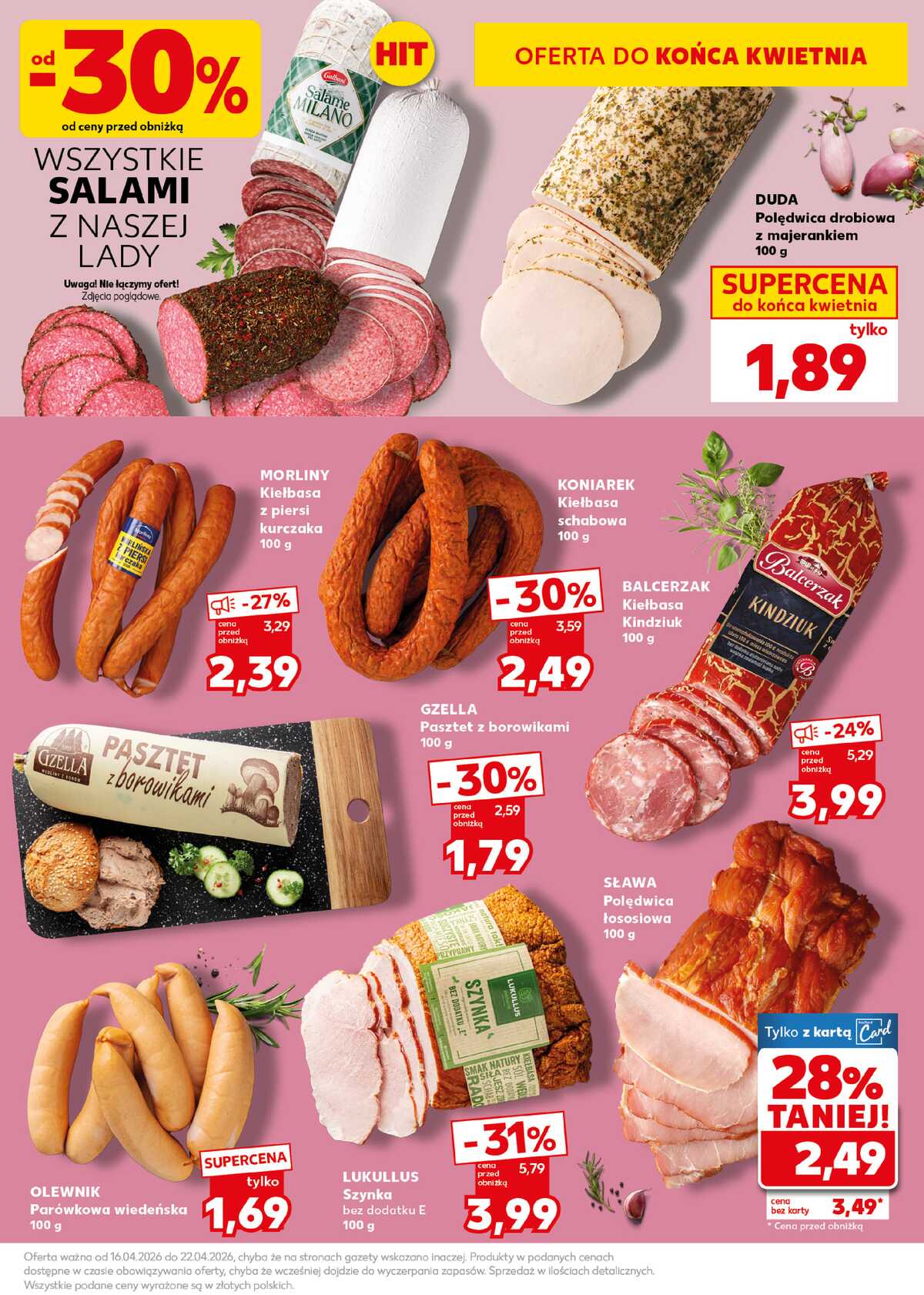 Leták Kaufland Polsko 20.4.-22.4.2026 - Silný start strana 19