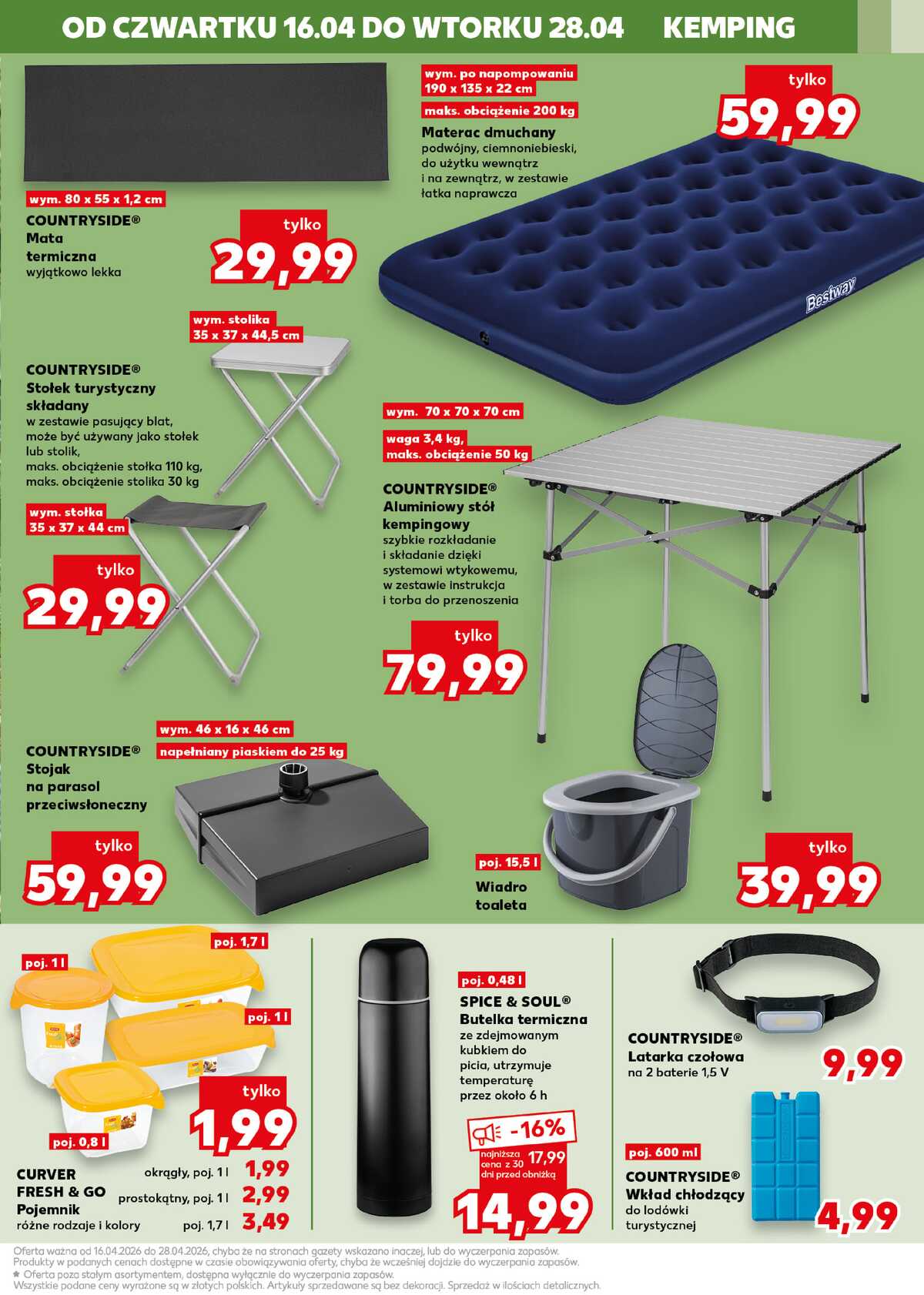 Leták Kaufland Polsko 20.4.-22.4.2026 - Silný start strana 33