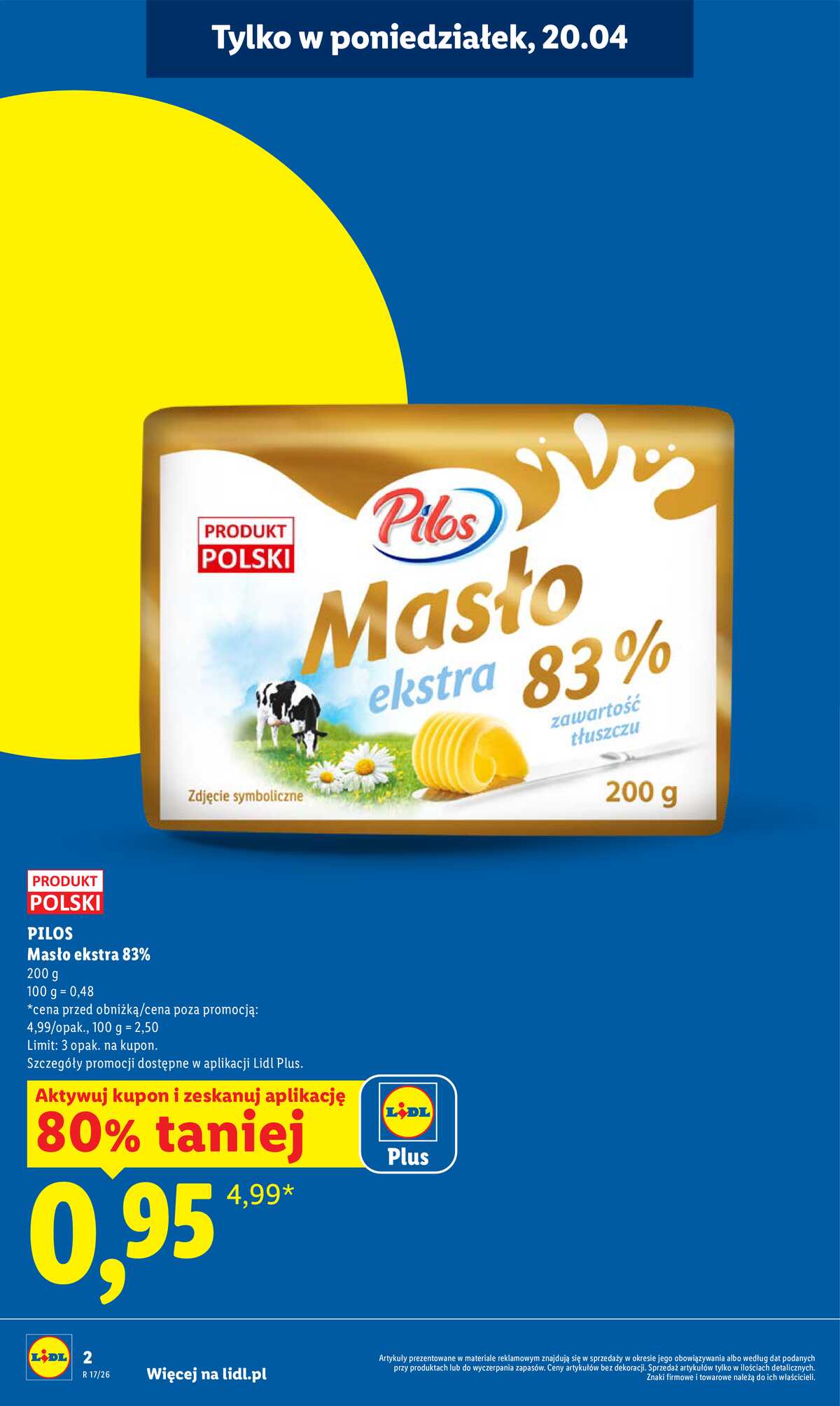 Leták Lidl Polsko 20.4.-22.4.2026 - Zpravodaj platný od 20.04 do 22.04 strana 2