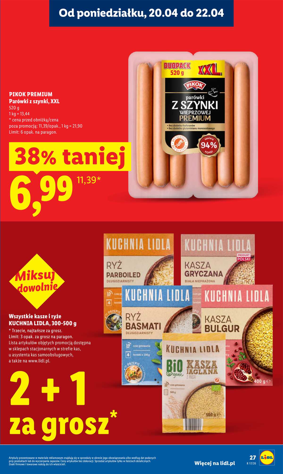 Leták Lidl Polsko 20.4.-22.4.2026 - Zpravodaj platný od 20.04 do 22.04 strana 27