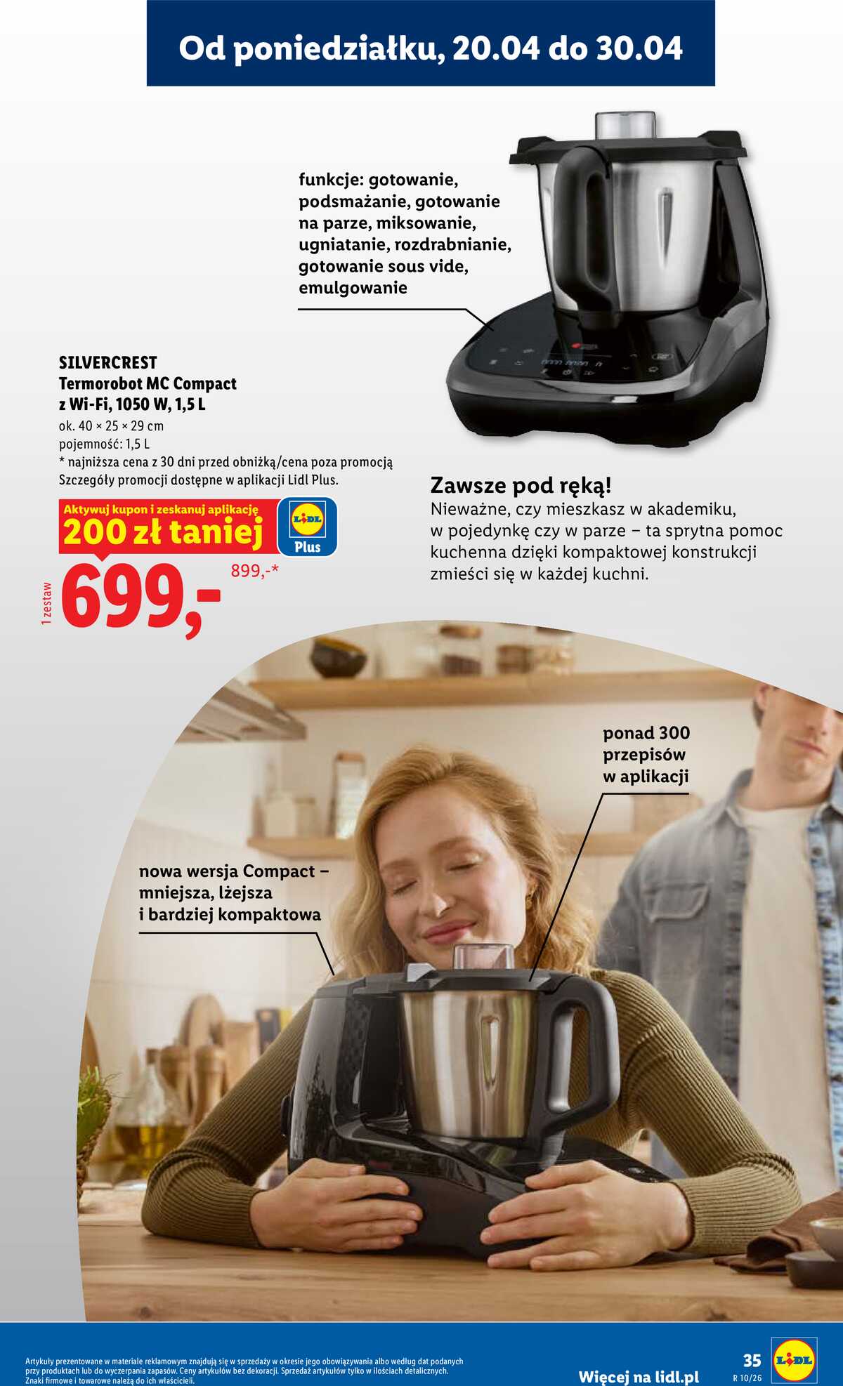 Leták Lidl Polsko 20.4.-22.4.2026 - Zpravodaj platný od 20.04 do 22.04 strana 35
